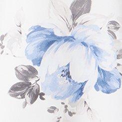 Harper Georgette 3/4 Sleeve Blouse, MOZART FLORAL BLUE, swatch