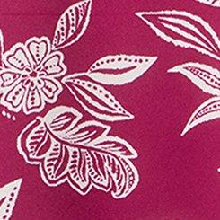 Harper Georgette 3/4 Sleeve Blouse, THRILL FLORAL PURPLE, swatch