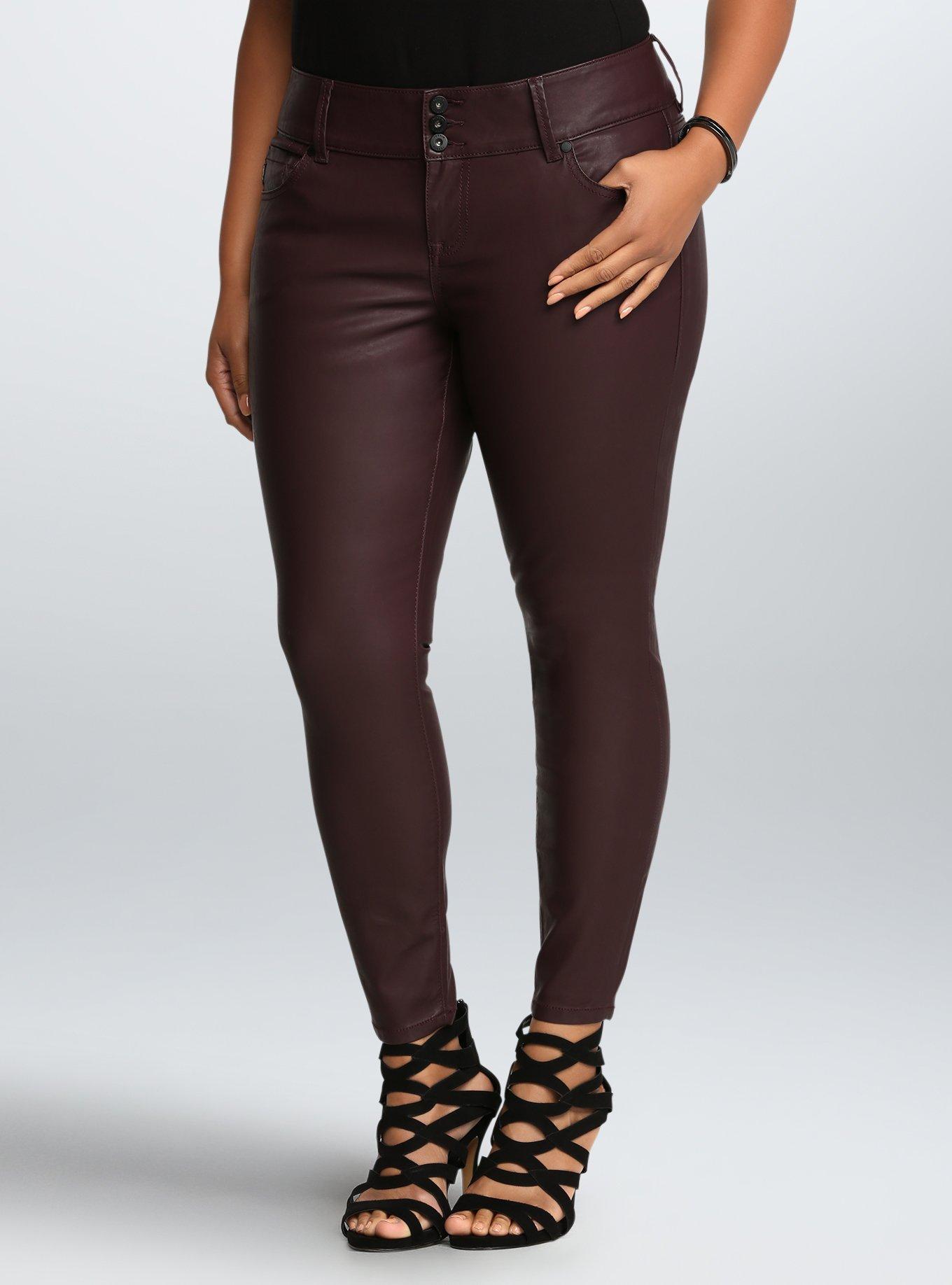 Torrid leather store pants