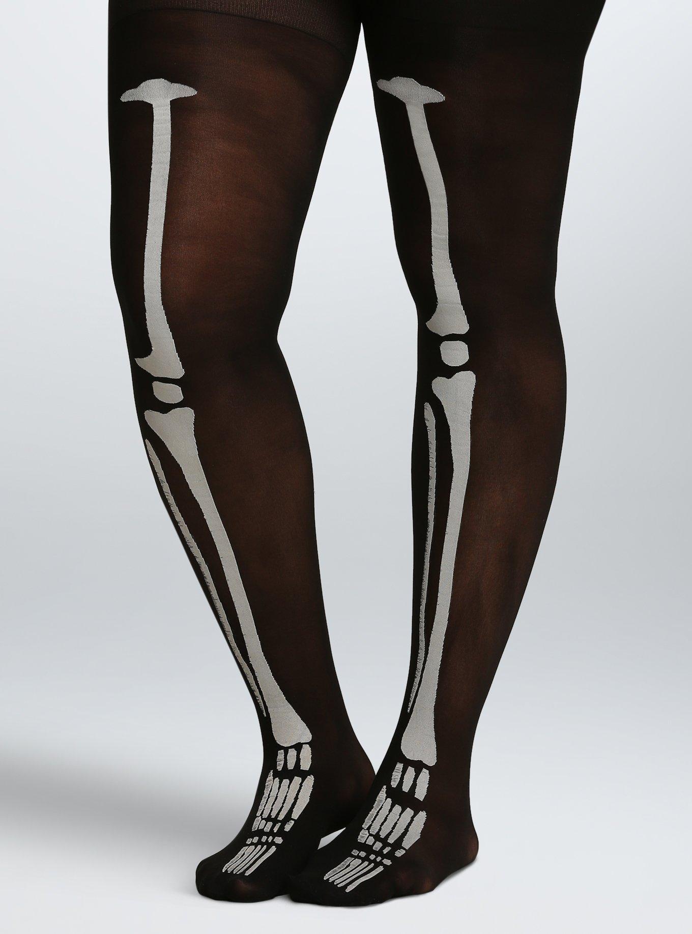 Plus size skeleton store leggings