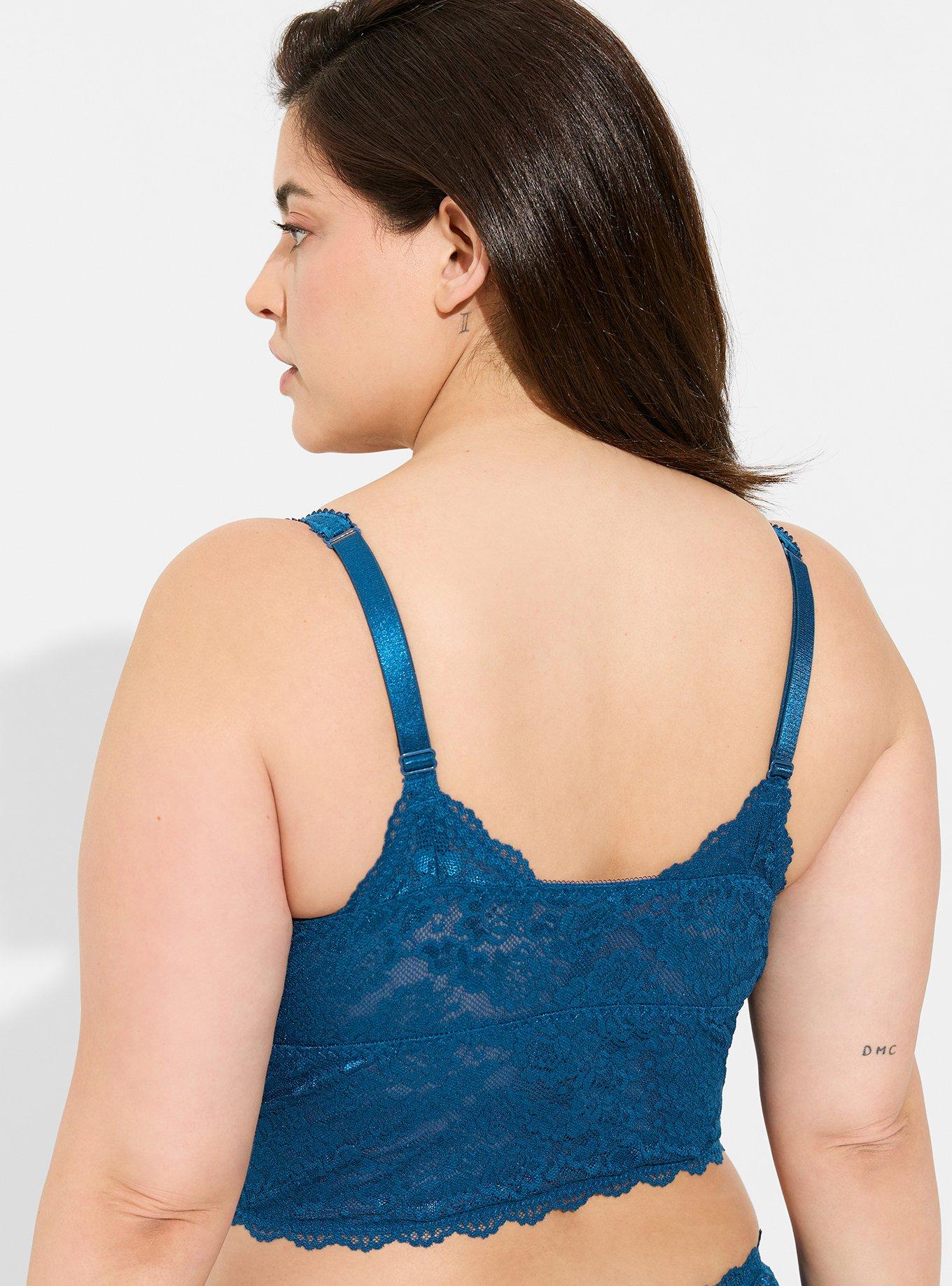 AVA Laced Linen Bralette, Sheer Bra for Women -  Canada