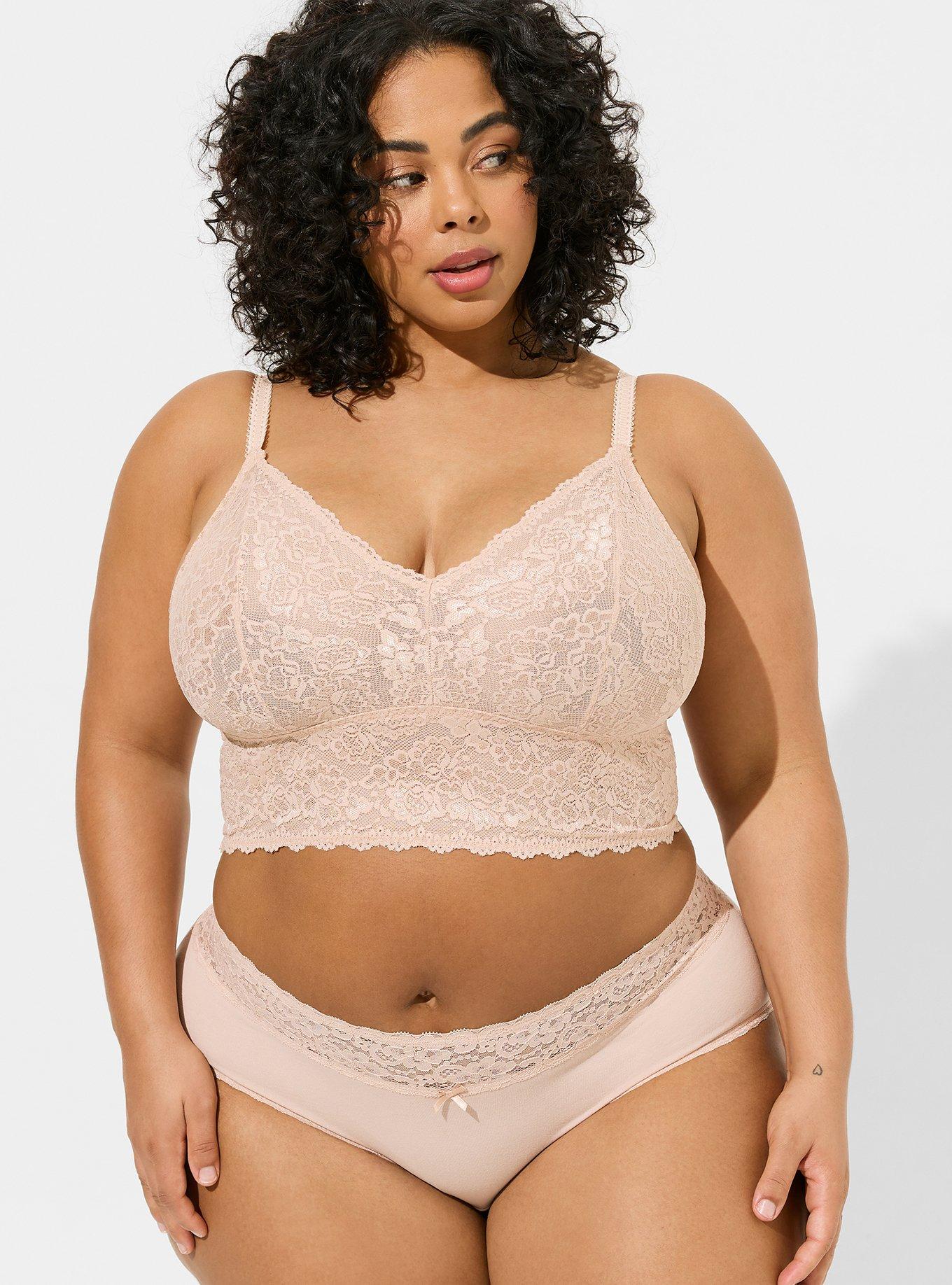 TORRID Unlined Lace Crop Bralette