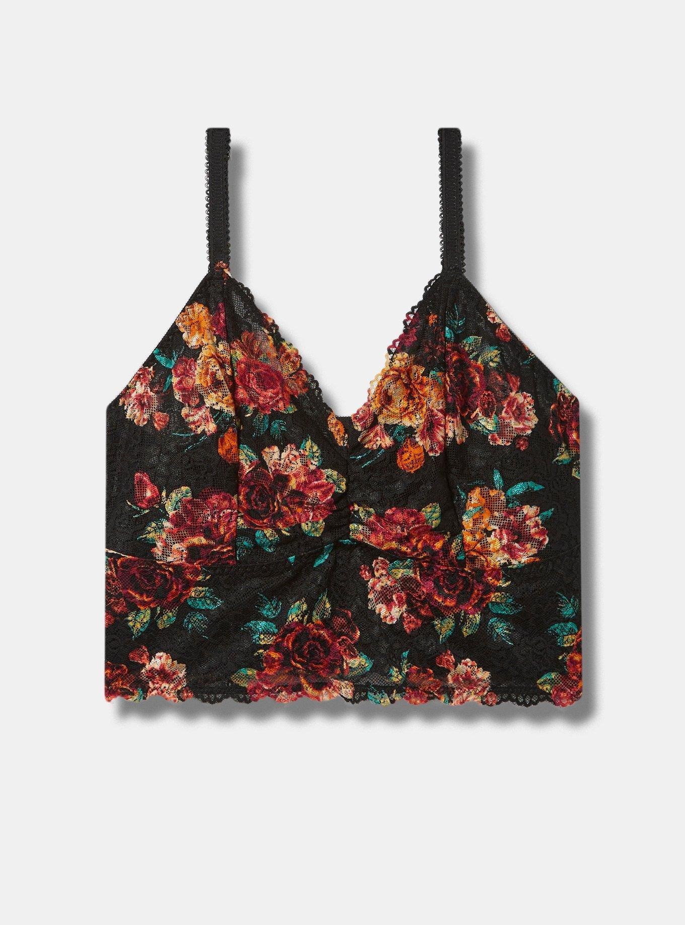 TORRID Unlined Lace Crop Bralette