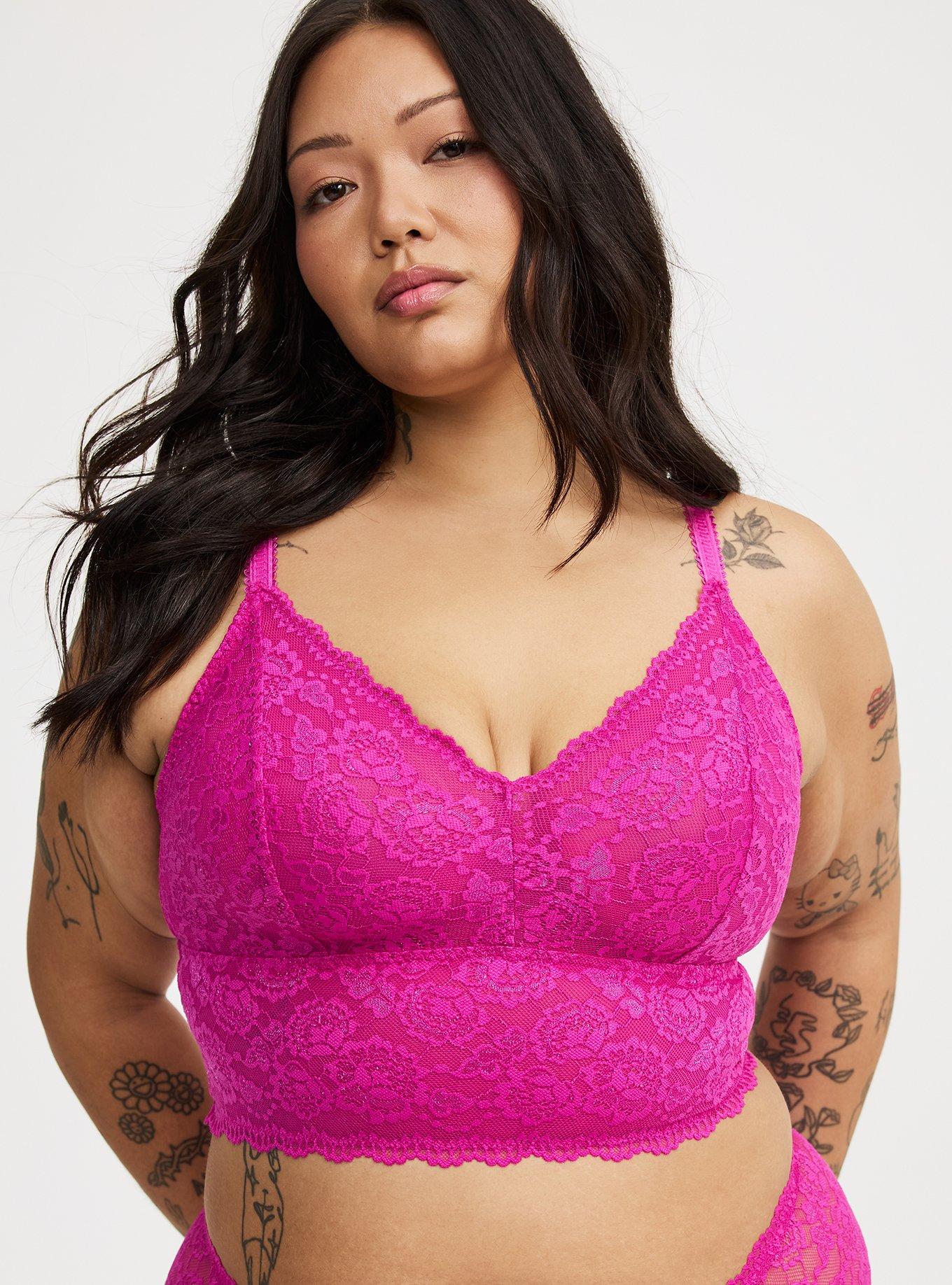 Unlined Lace Bralette