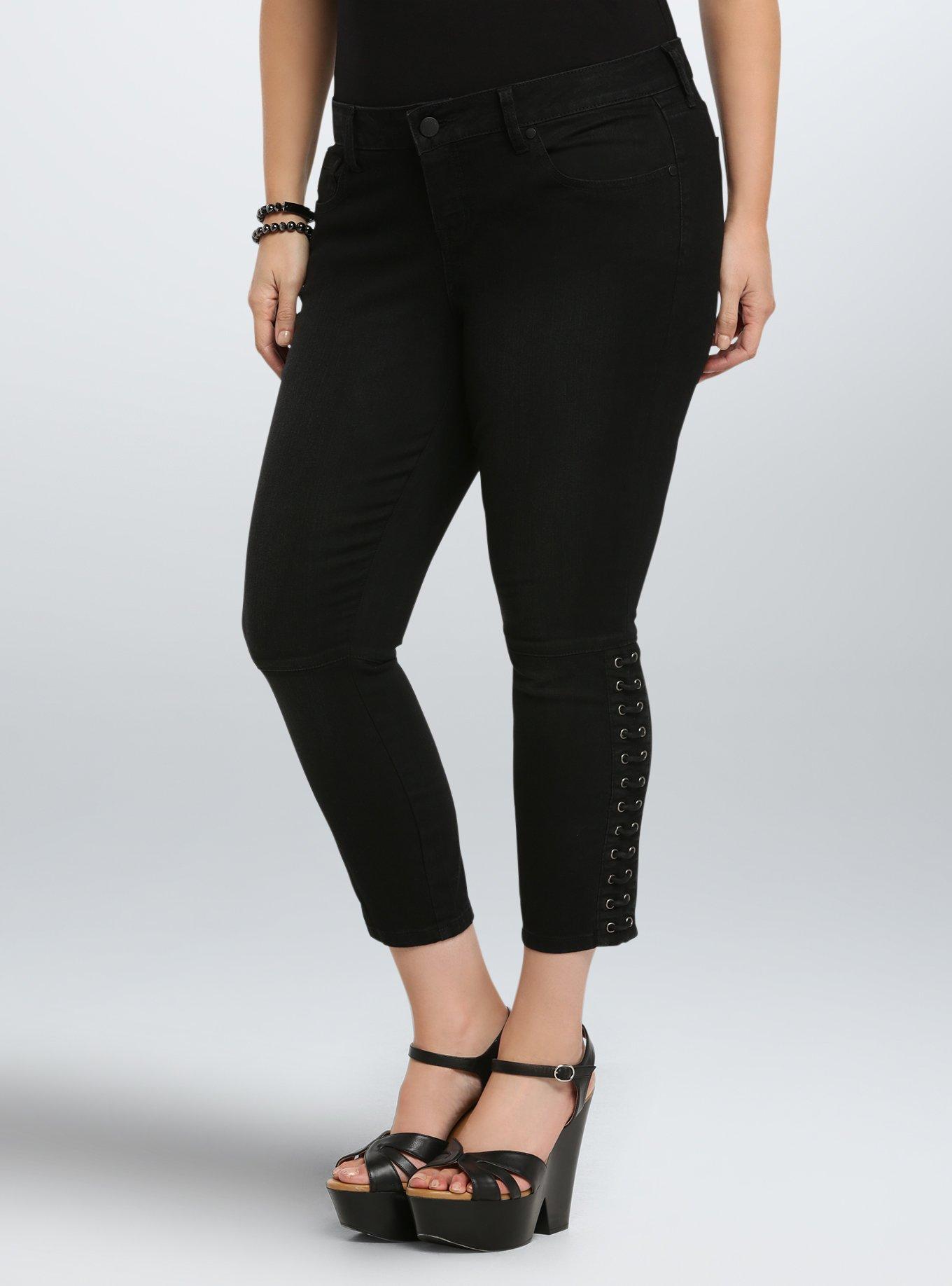 Torrid lace up on sale leggings