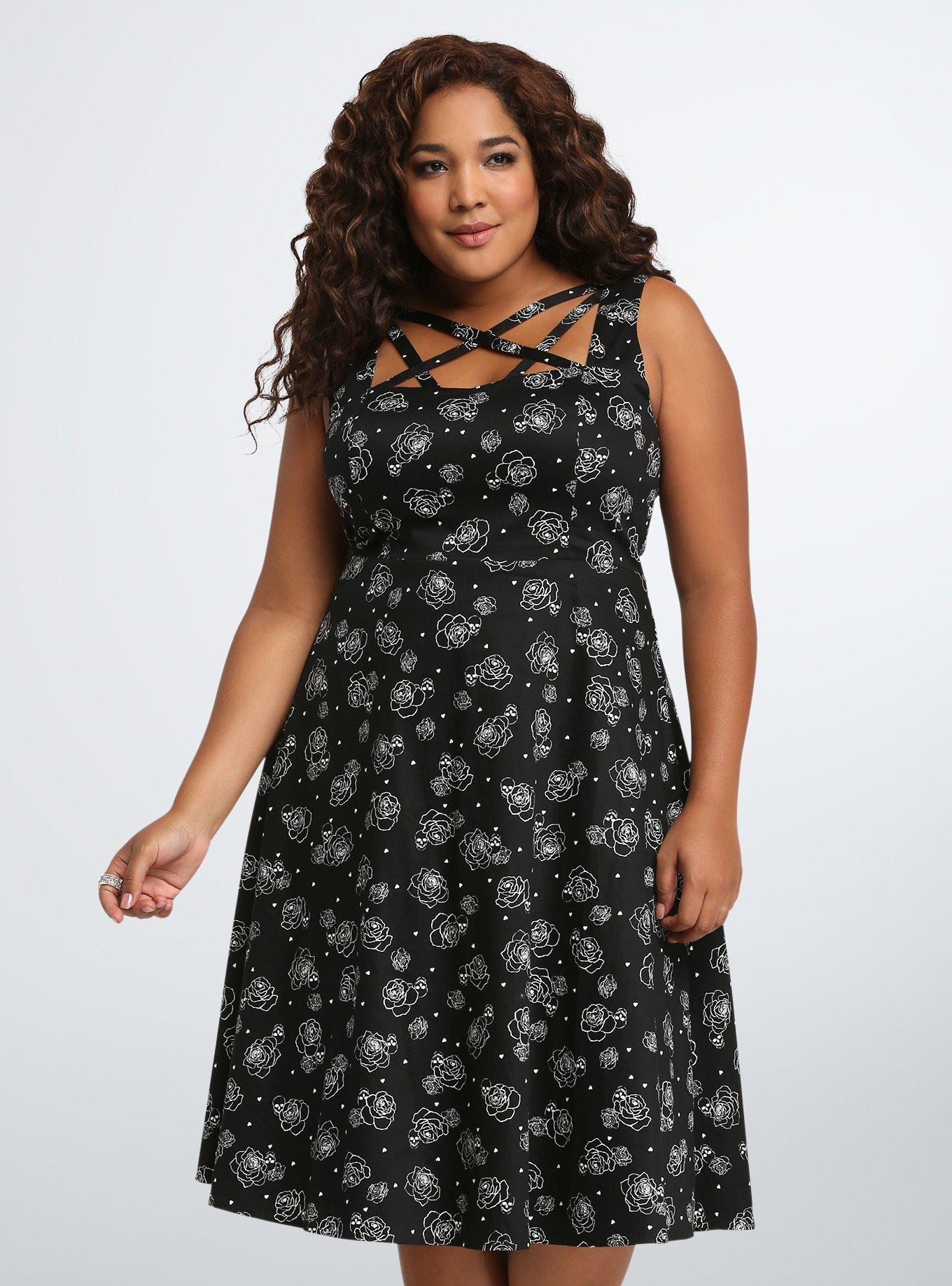 Torrid on sale skull dress