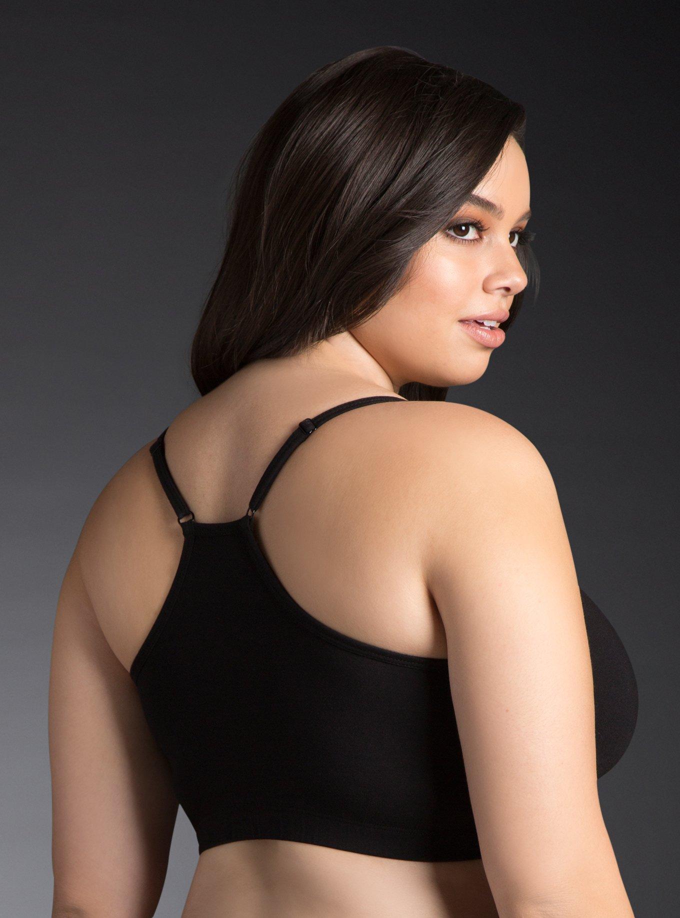 Batman Foil Cami Bra, BLACK, alternate