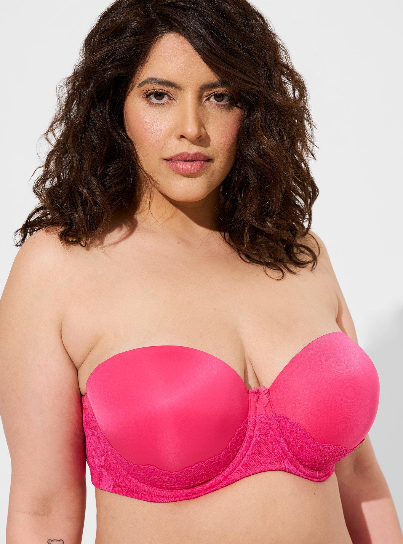 Bombshell Everyday Strapless Push-Up Bra  Push up strapless bra, Strapless  bra, Plus size bra