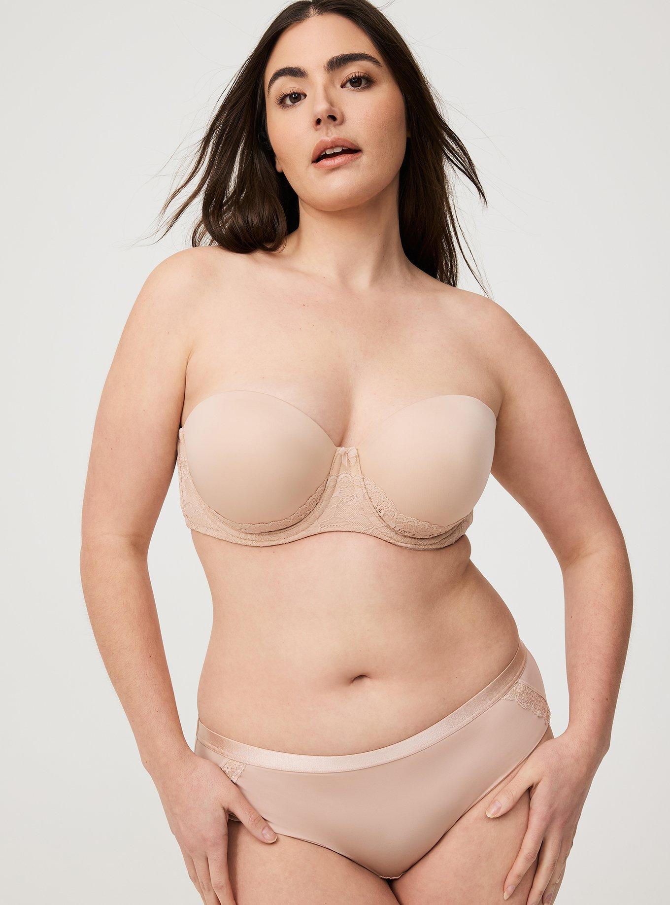 Plus Size - Bombshell Everyday Strapless Push-Up Bra - Torrid