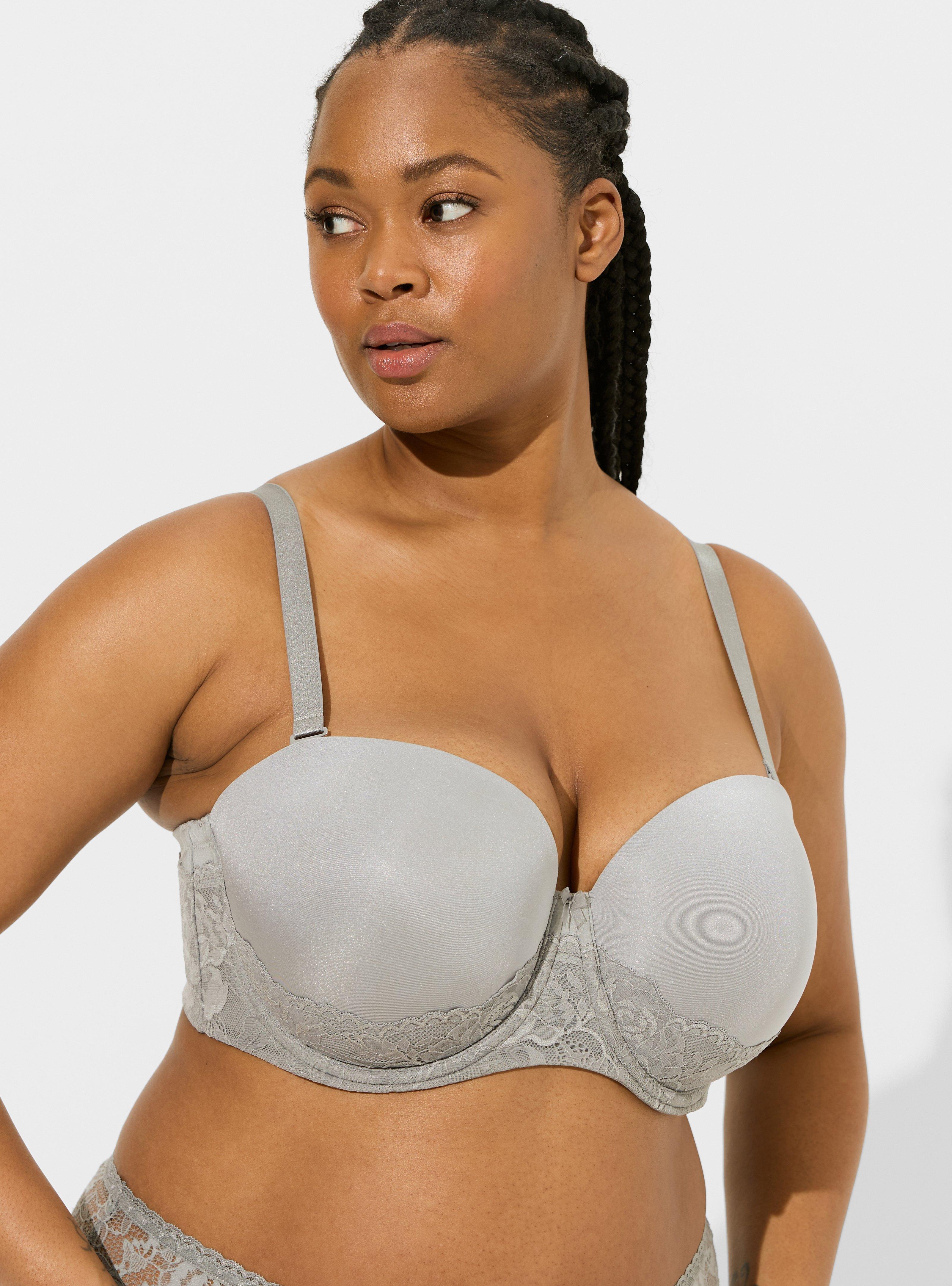 Plus Size - Bombshell Everyday Strapless Push-Up Bra - Torrid