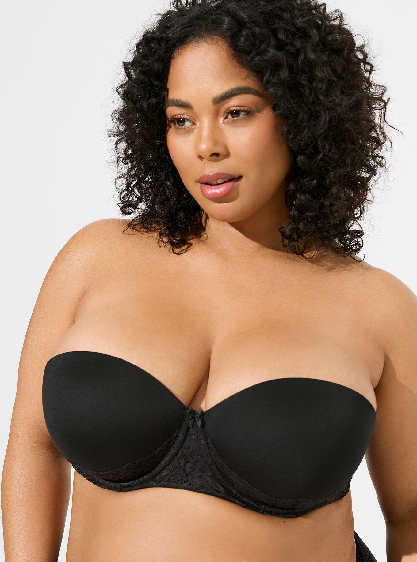 Plus Size - Ivory Lace Push-Up Balconette Bra - Torrid