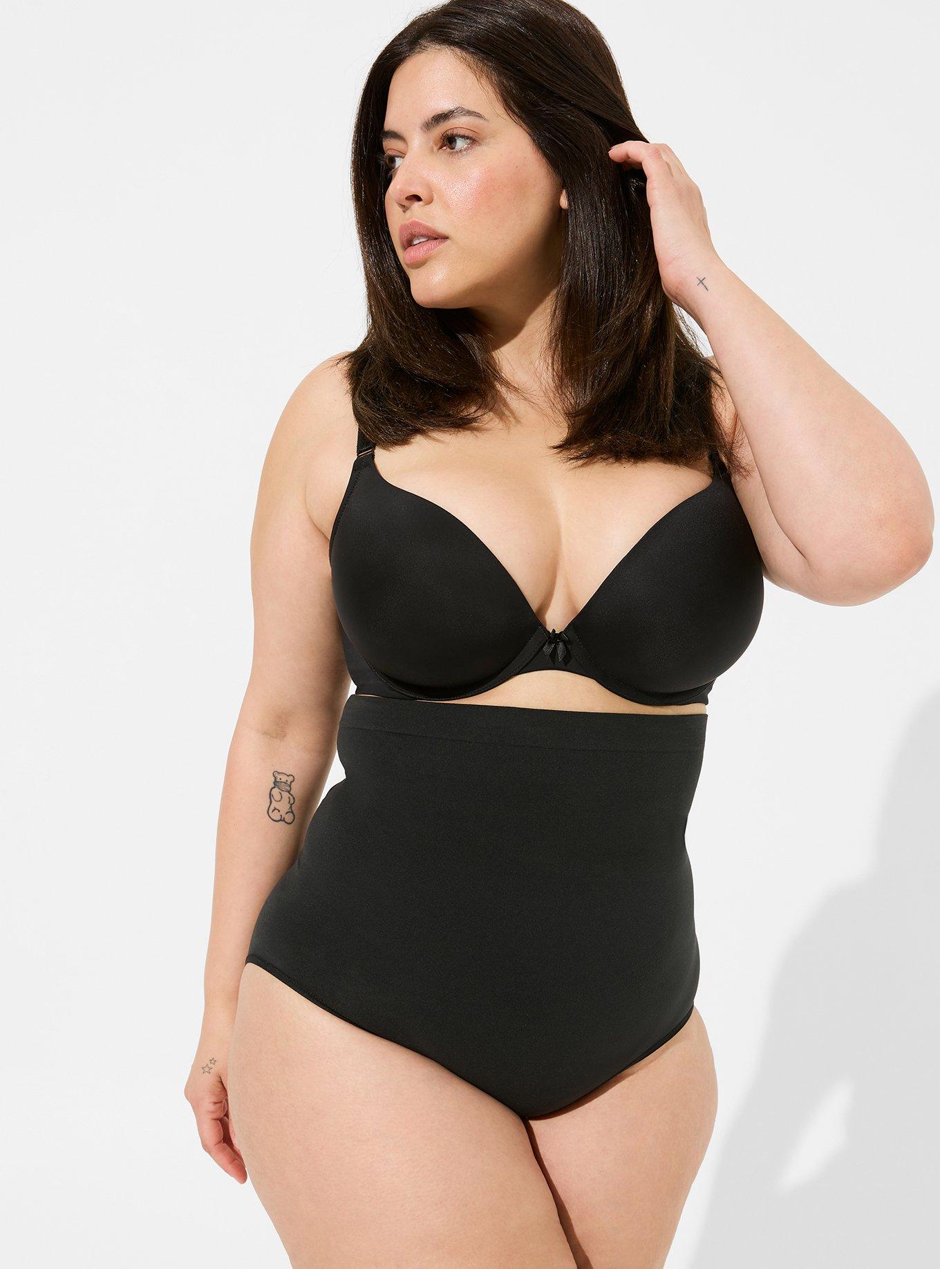 Plus Size - Mesh High Waist Brief Shapewear Panty - Torrid