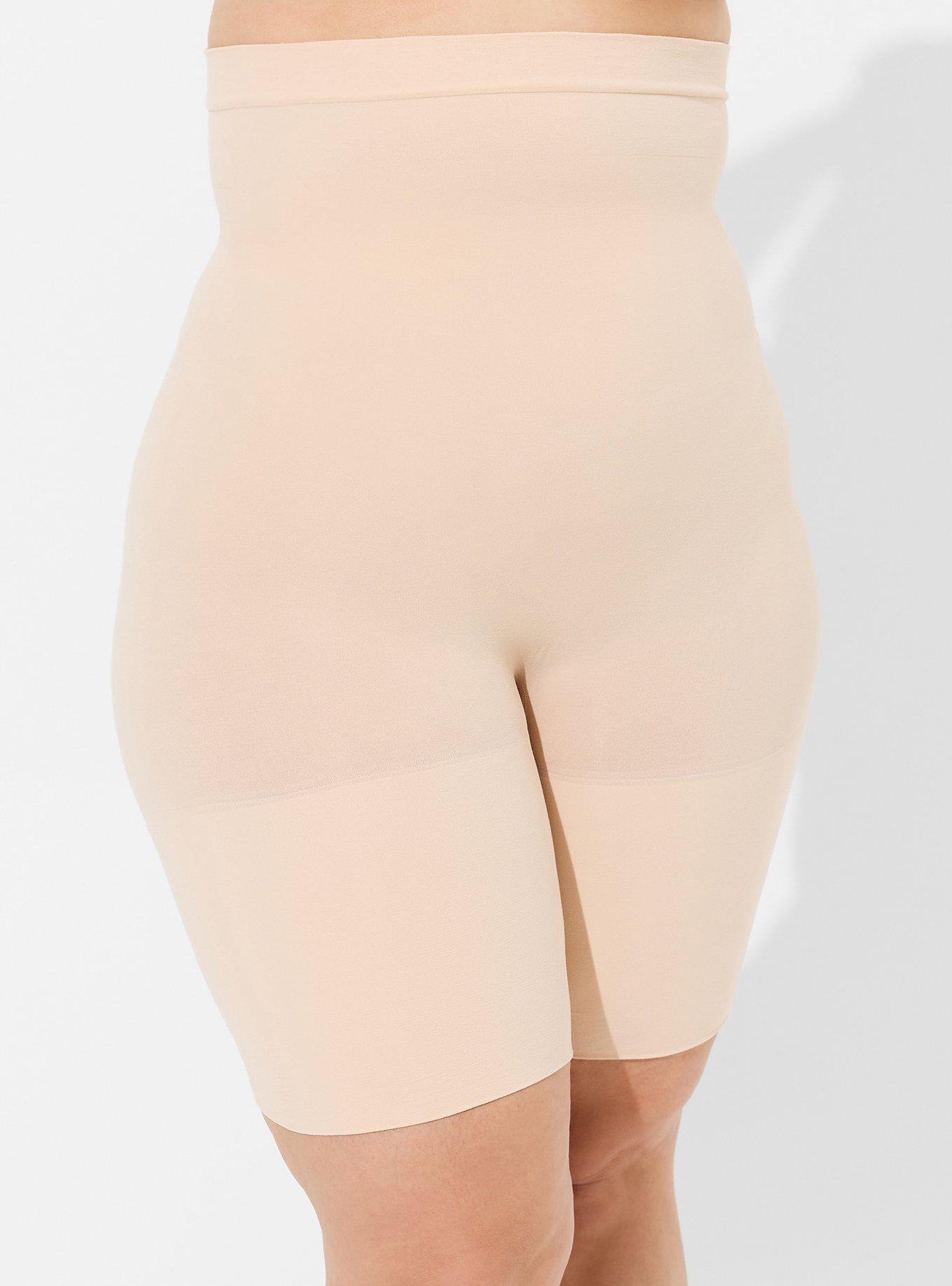 SPANX, Intimates & Sleepwear, Spanx Super Higher Power High Waist Mid  Thigh Shaper Shorts Tummy Nude D Lxl