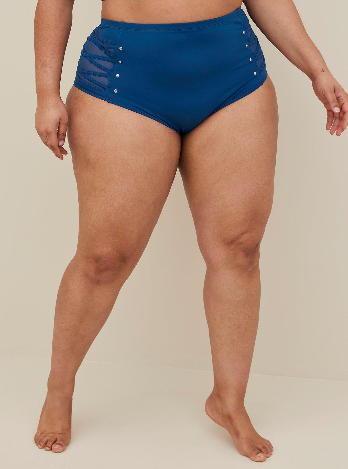 Torrid high waisted swim clearance bottoms