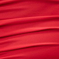 High-Rise Ruched Swim Bottom, RED, swatch