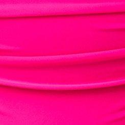 High-Rise Ruched Bikini Bottom, PINK GLO, swatch