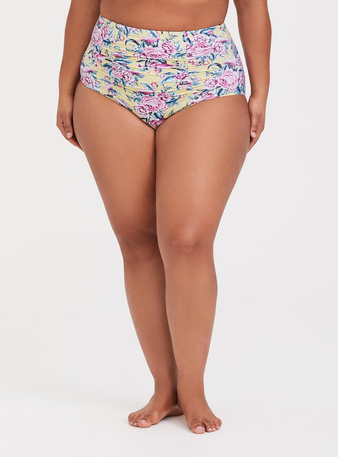 Torrid hot sale flamingo swimsuit