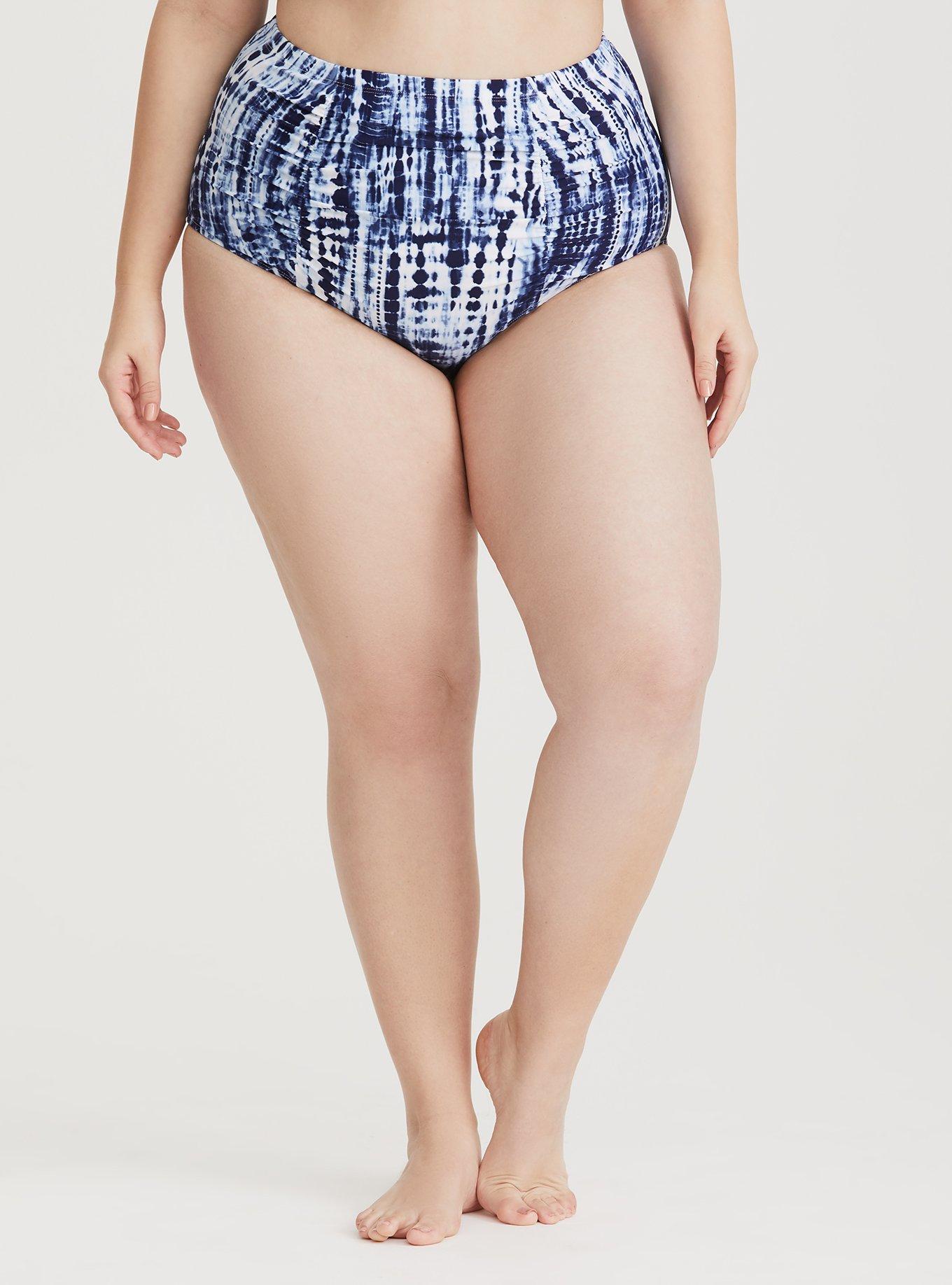 Torrid high waisted swim bottoms hotsell