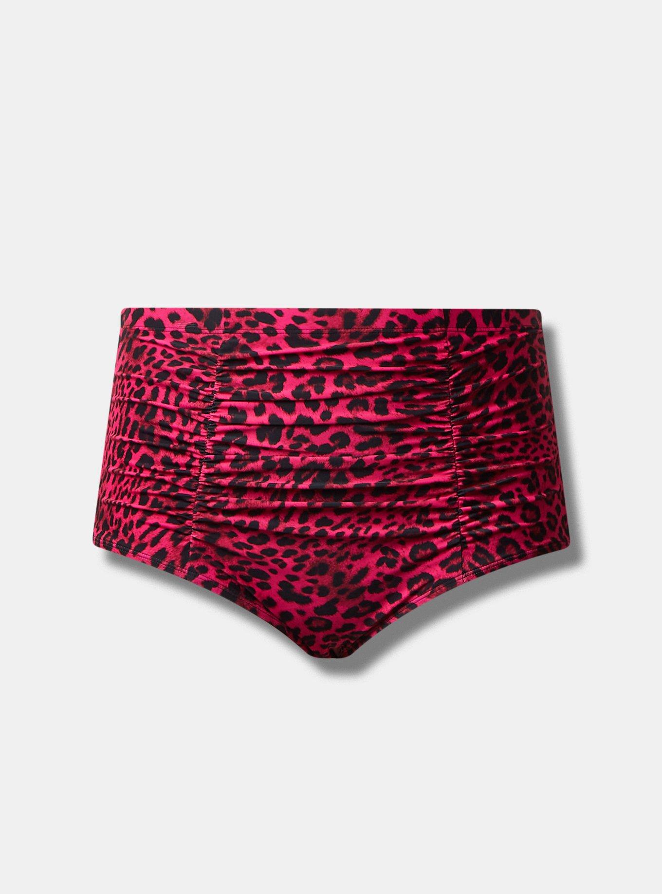 Plus Size High Rise Ruched Swim Bottom Torrid