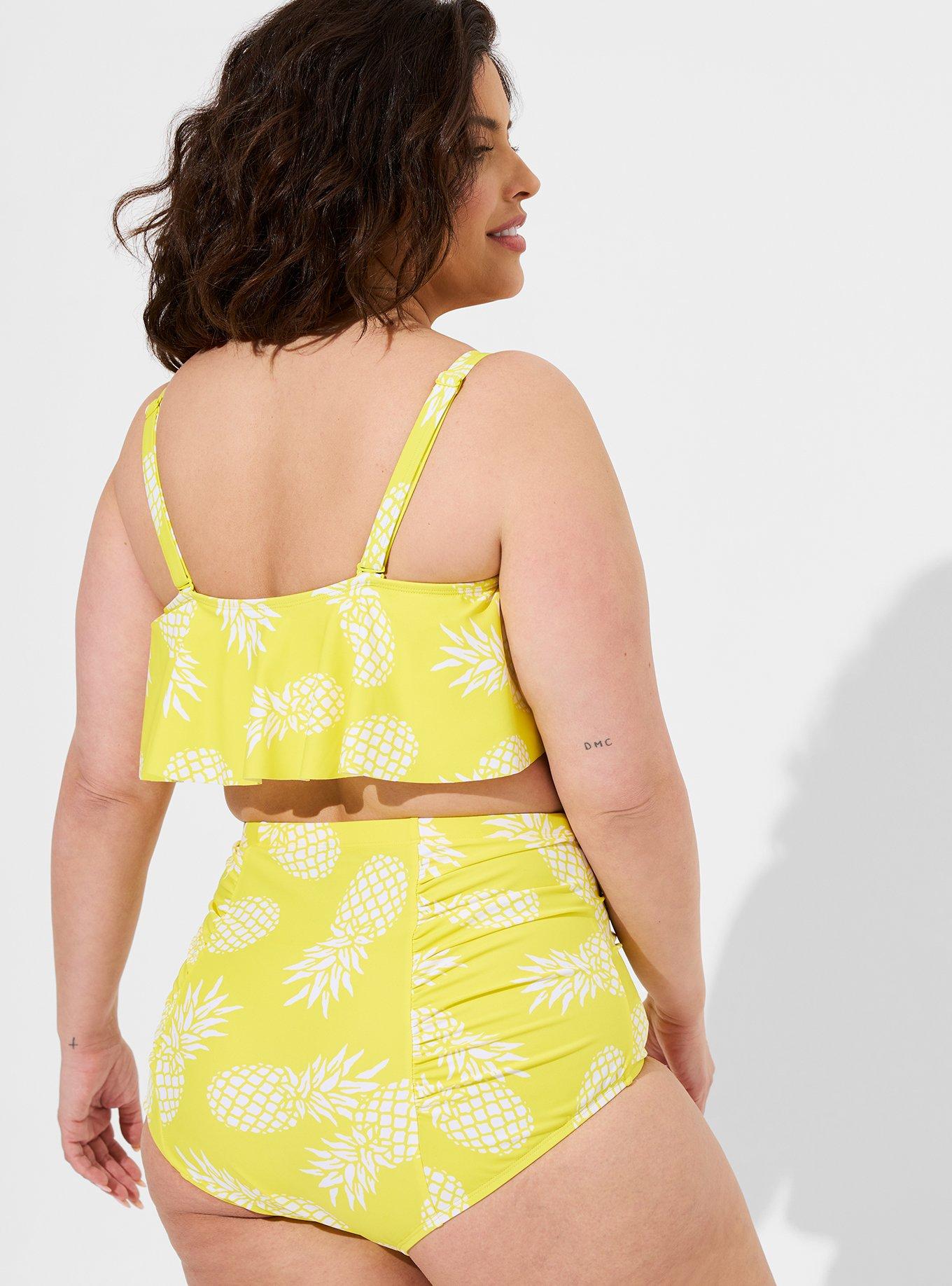 Torrid yellow sale swimsuit