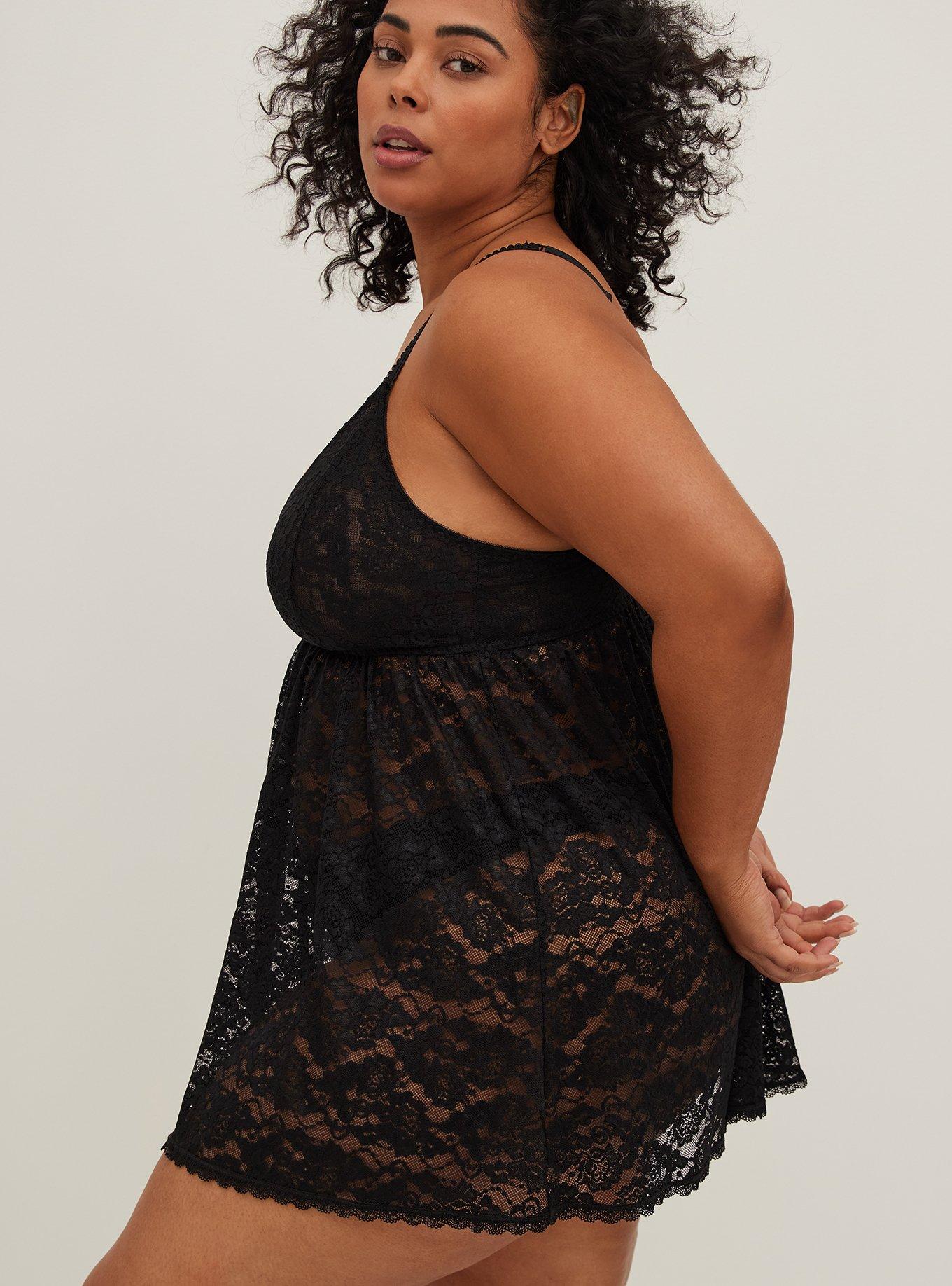 Plus Size - Simply Lace Babydoll - Torrid