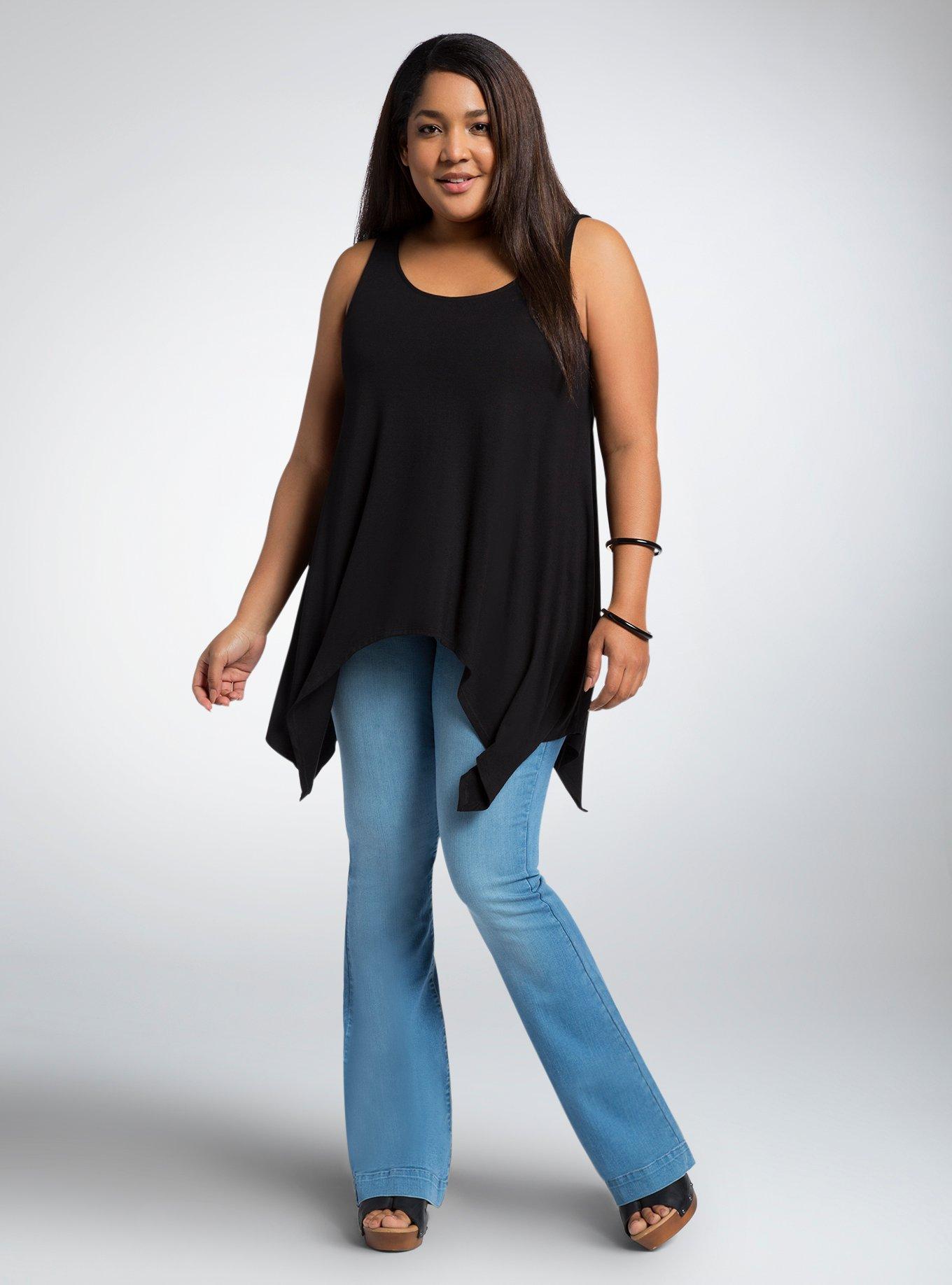 Flared Jean - Light Wash, BLUE, alternate