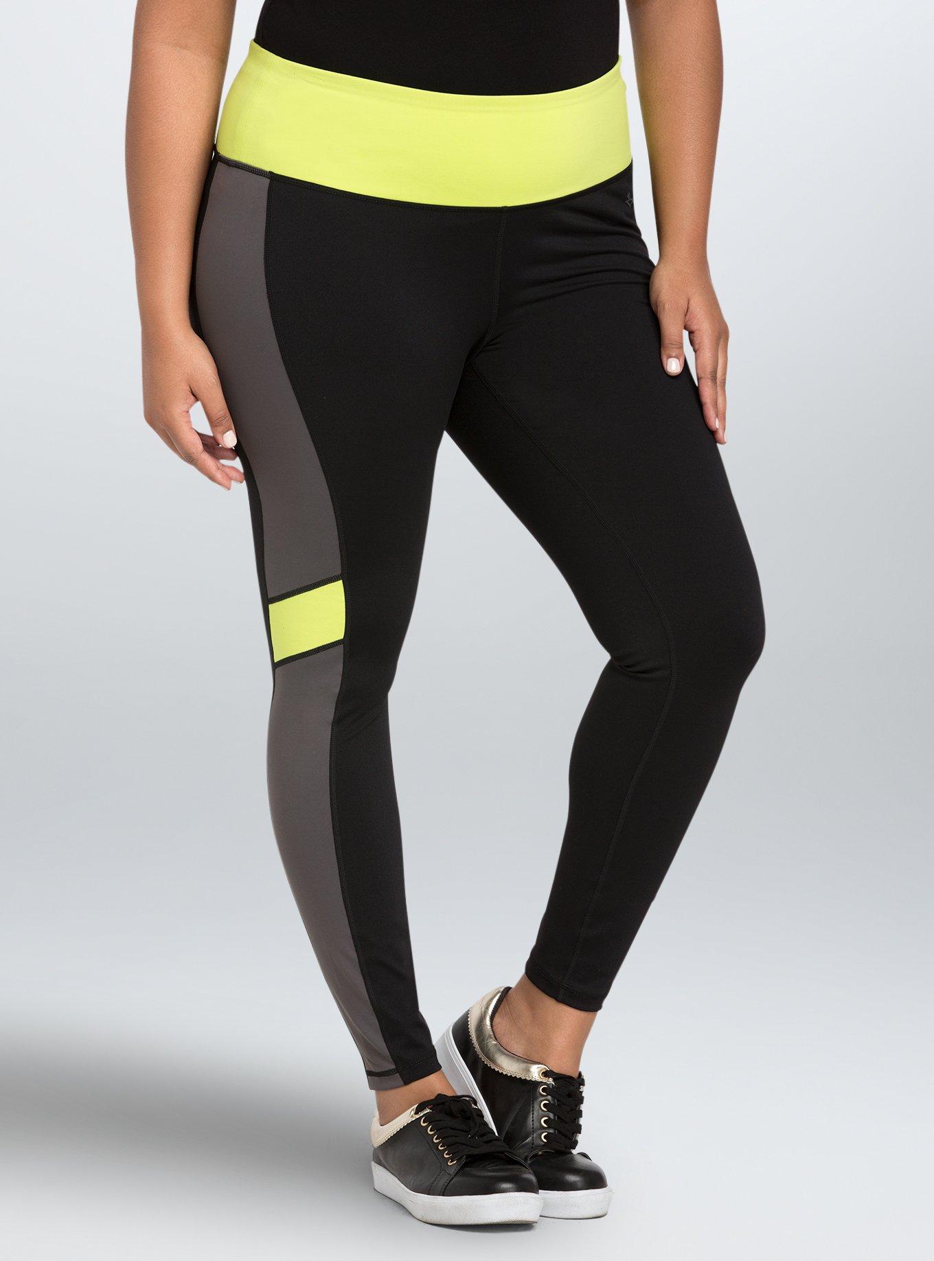 Plus Size - Torrid Active - Colorblock Leggings - Torrid