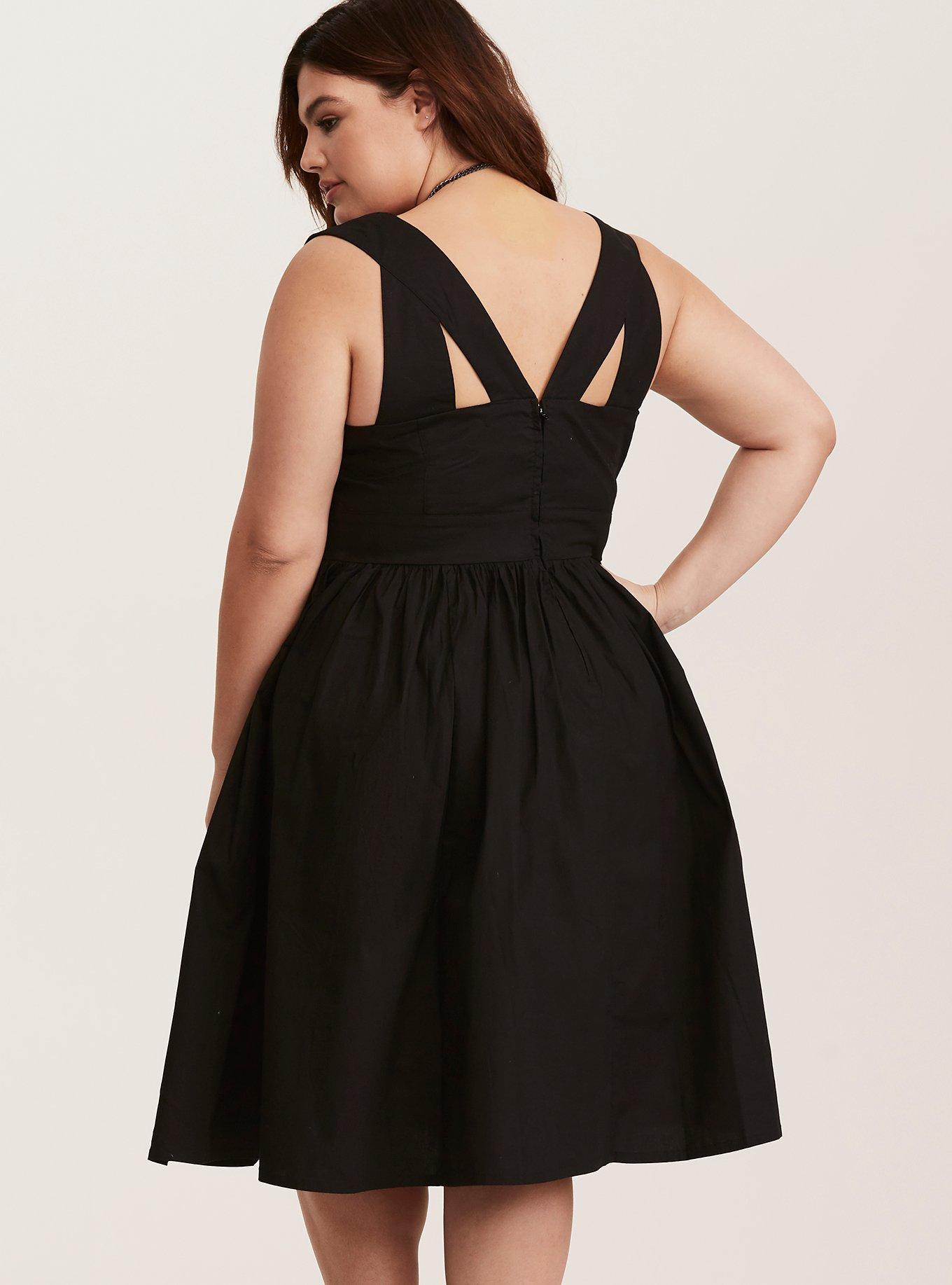 Plus Size Poplin Dress Torrid