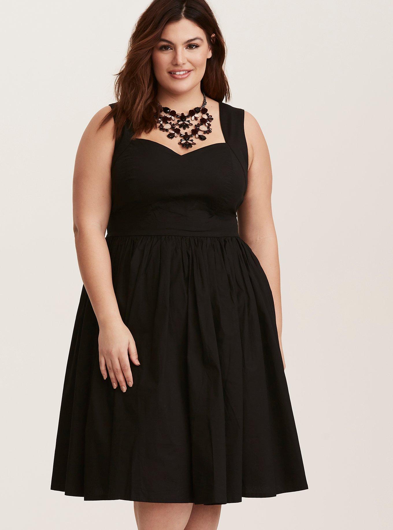 Plus Size - Poplin Dress - Torrid