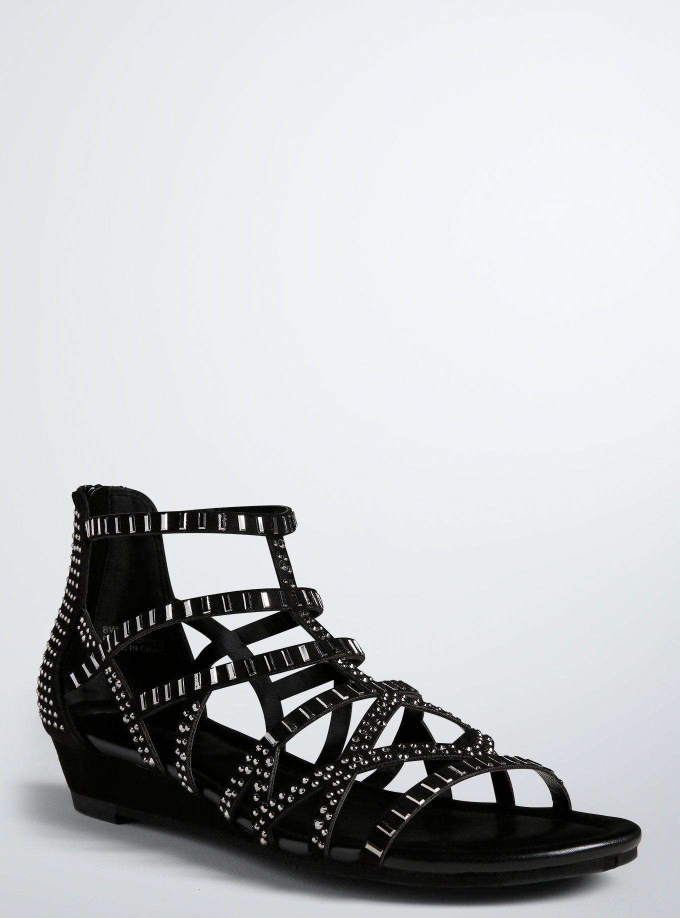 Bedazzled gladiator hot sale sandals