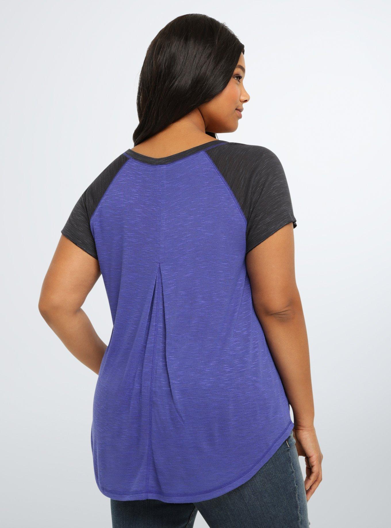 Plus Size - Raglan Swing Tee - Torrid