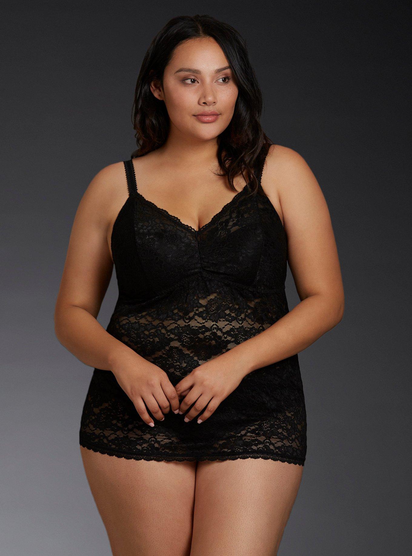 Lace Bralette Cami, , hi-res