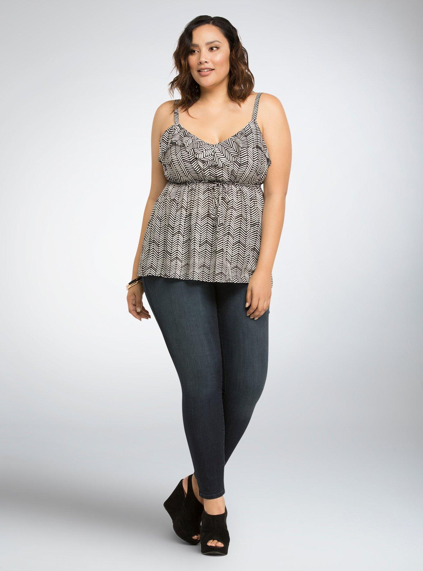 Plus Size - Torrid Premium Ultimate Stretch Jeggings - Medium Wash with  Fading - Torrid