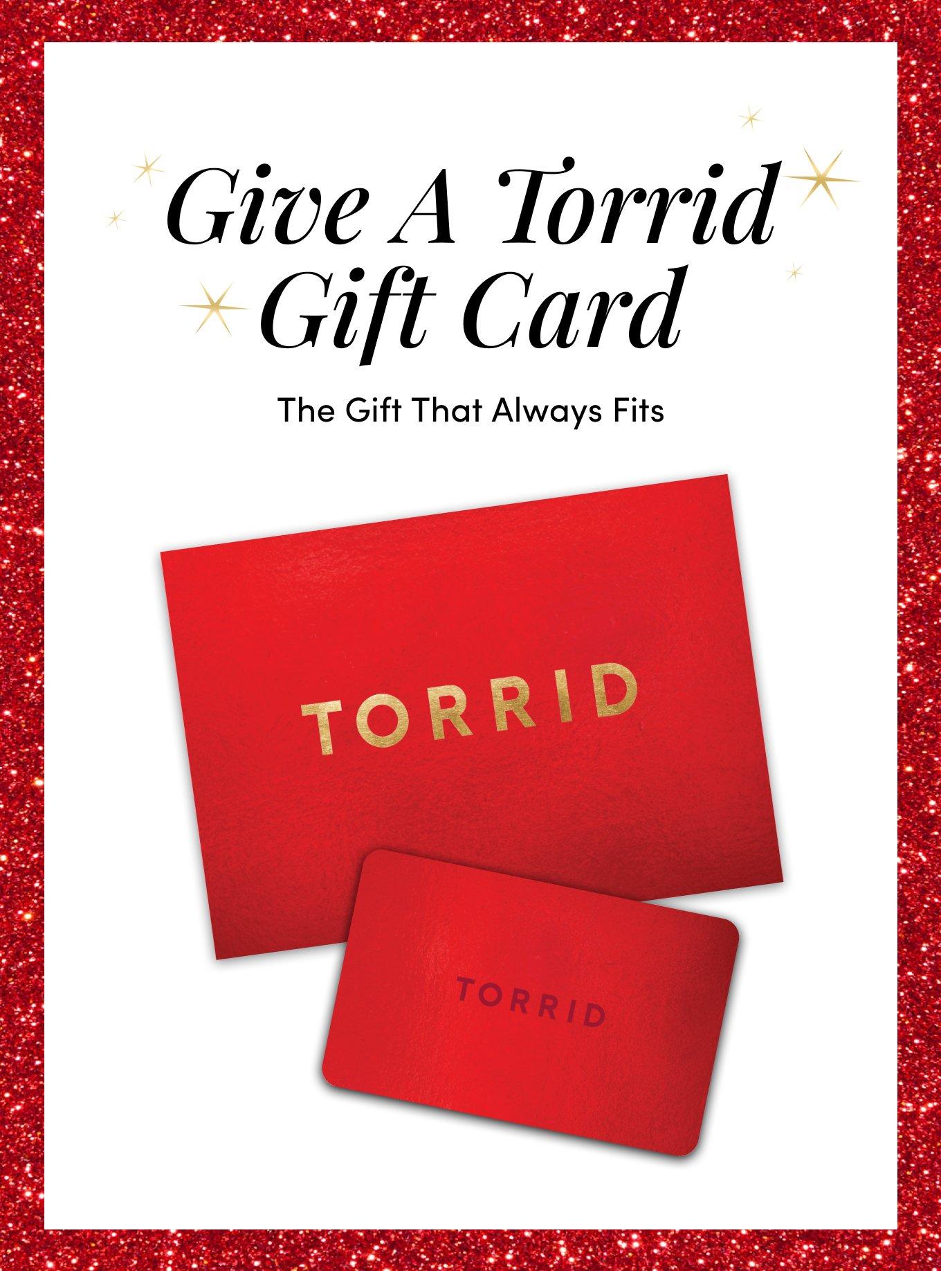 Plus Size - $50 Gift Card - Torrid