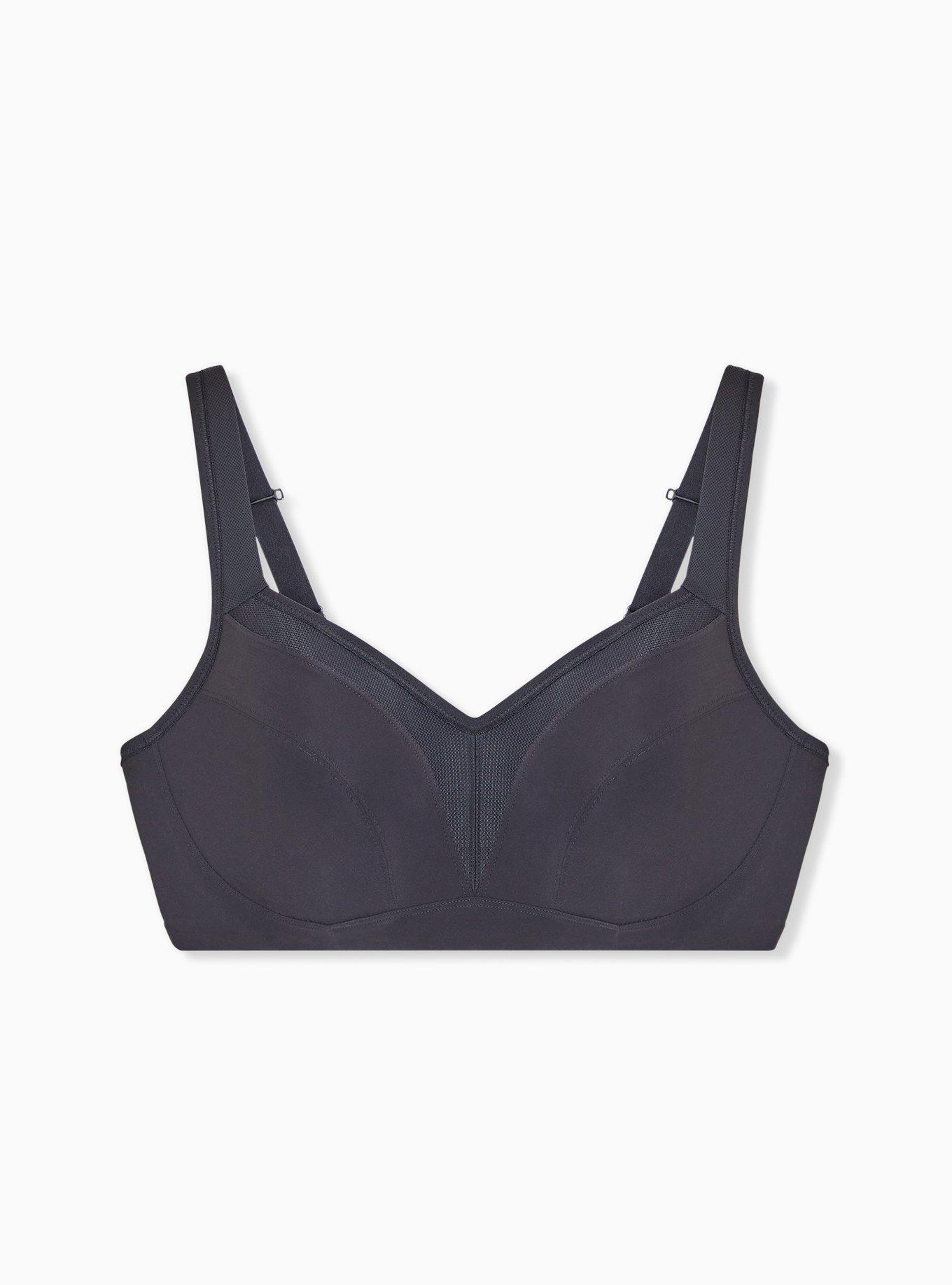 Buy Wacoal Sport Non-Padded Wired Full Coverage Full Support High Intensity  Sports Bra - Black Online