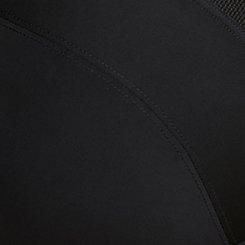 Plus Size Mid Impact Underwire Sports Bra, BLACK, swatch