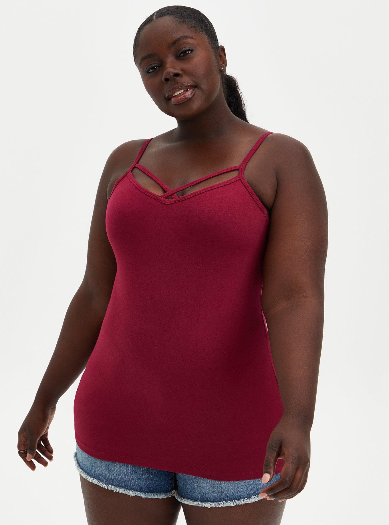 Plus Size - Maternity Foxy Nursing Scoop Neck Cami - Torrid