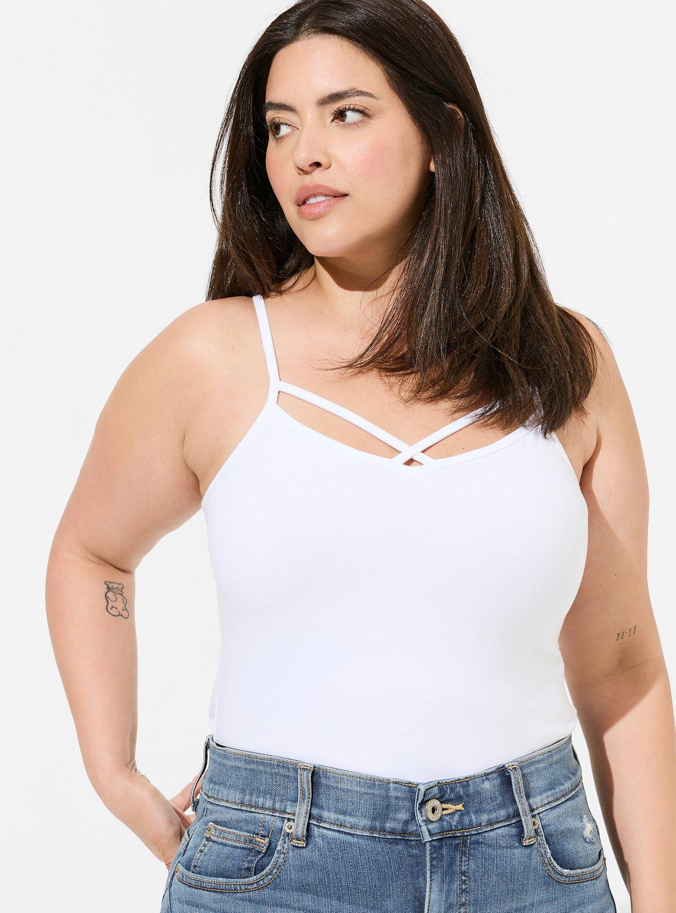 Plus Size - Foxy Shelf Bra Cami - Torrid