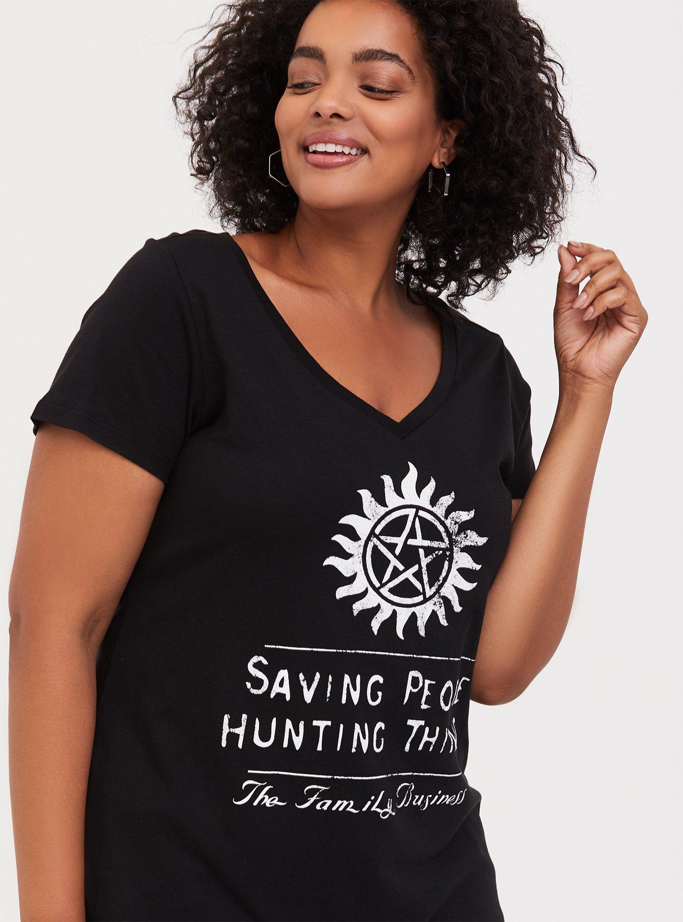 Supernatural Slim Fit Tee, BLACK, alternate