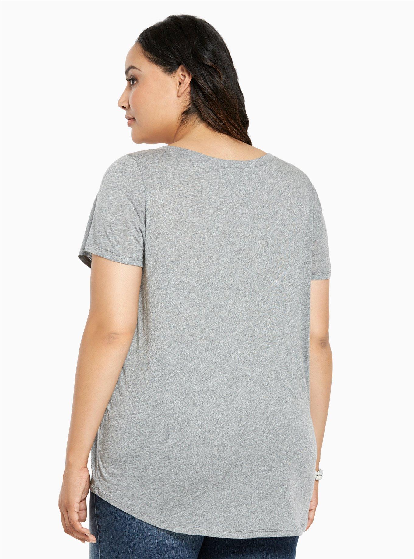 Plus Size - Pocket V-Neck Tee - Torrid