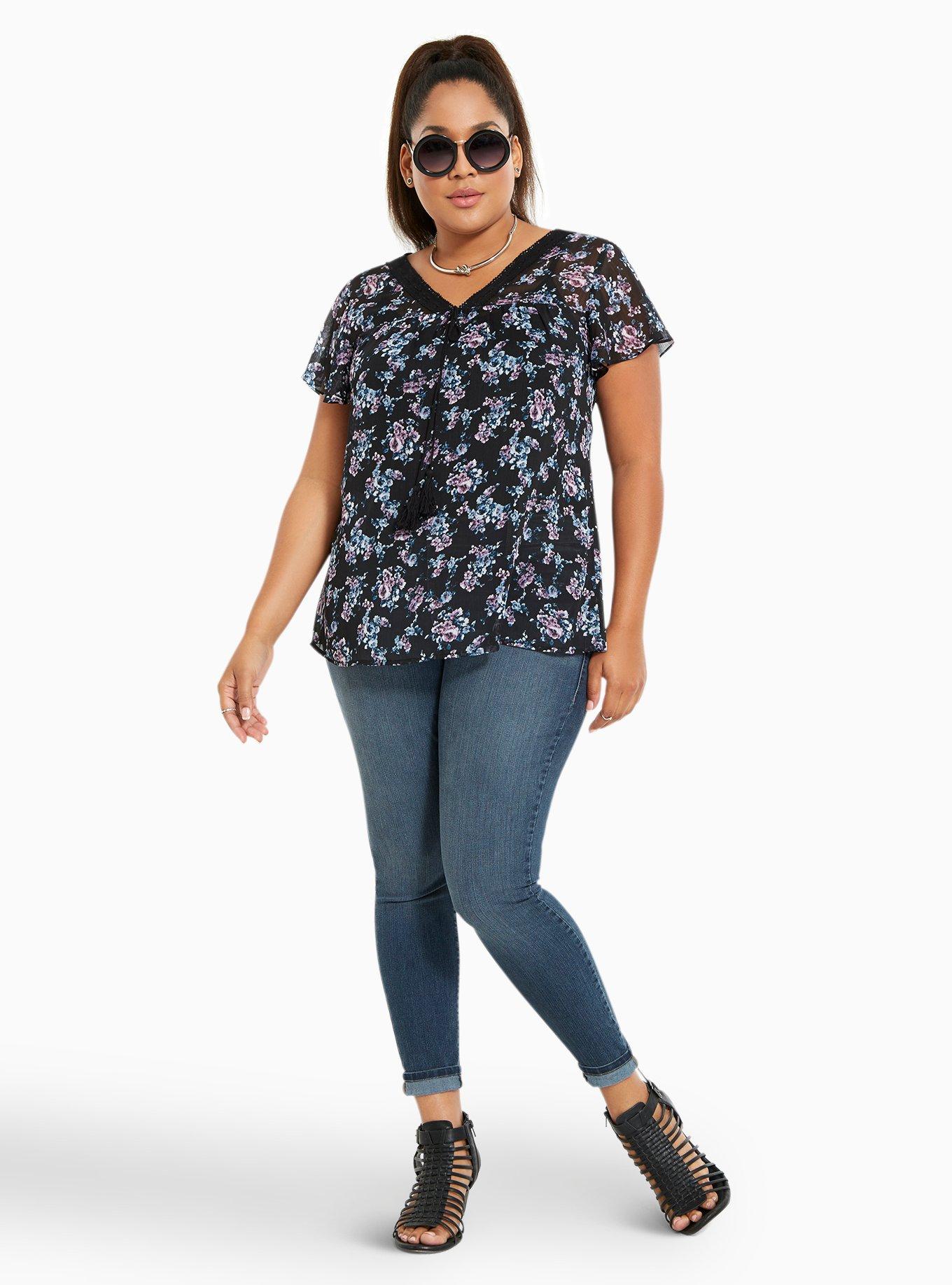 Torrid Ultra Skinny Jeans - Medium Wash, , alternate