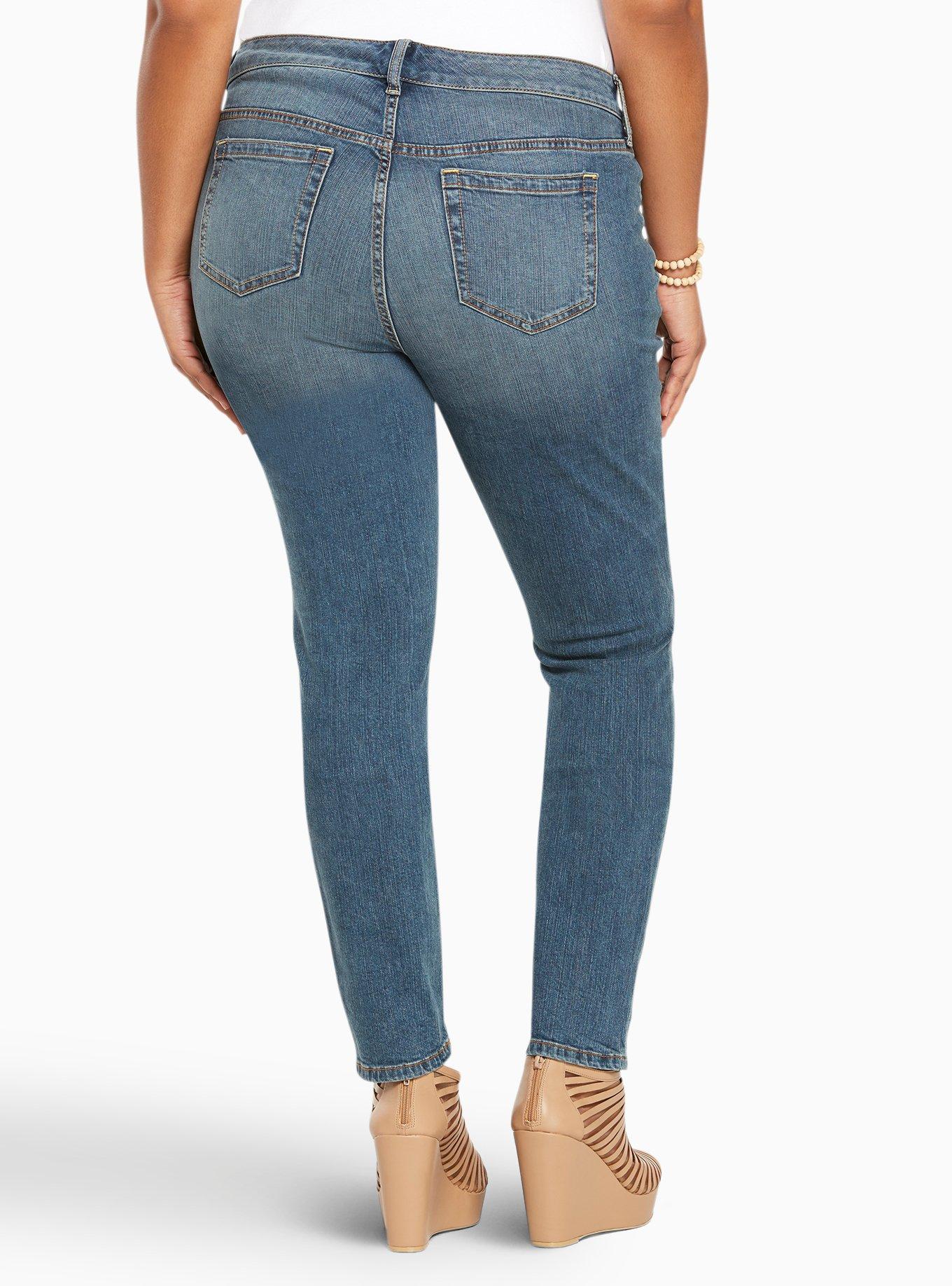 Plus Size - Torrid Skinny Jeans - Medium Wash - Torrid
