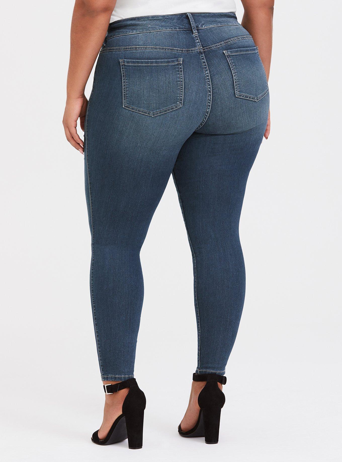 Jegging - Super Stretch Medium Wash, ADRIATIC SEA, alternate