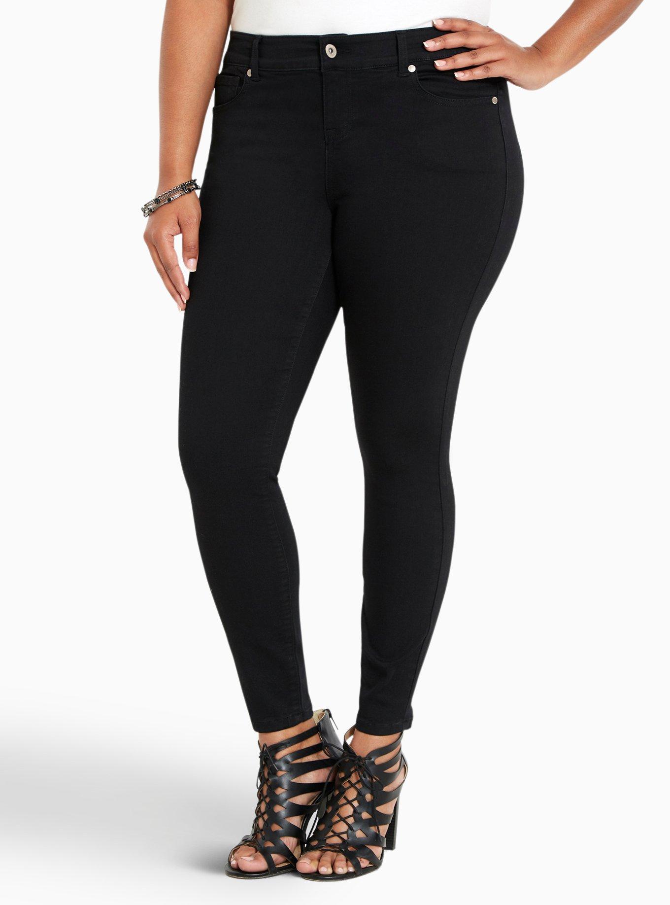 Torrid Ultra Skinny Jeans - Black Wash, , hi-res