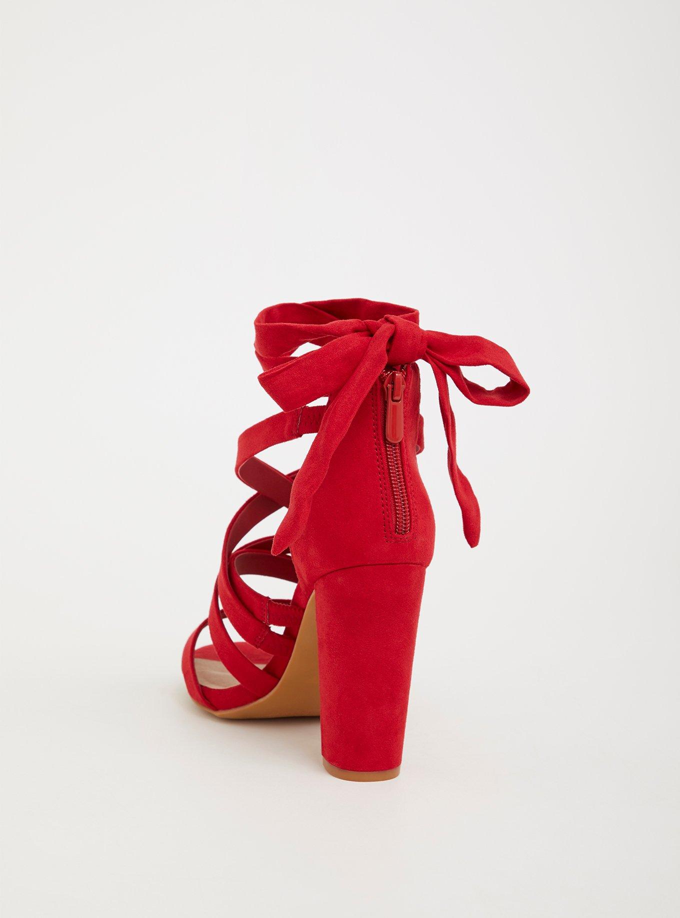 Torrid red heels fashion