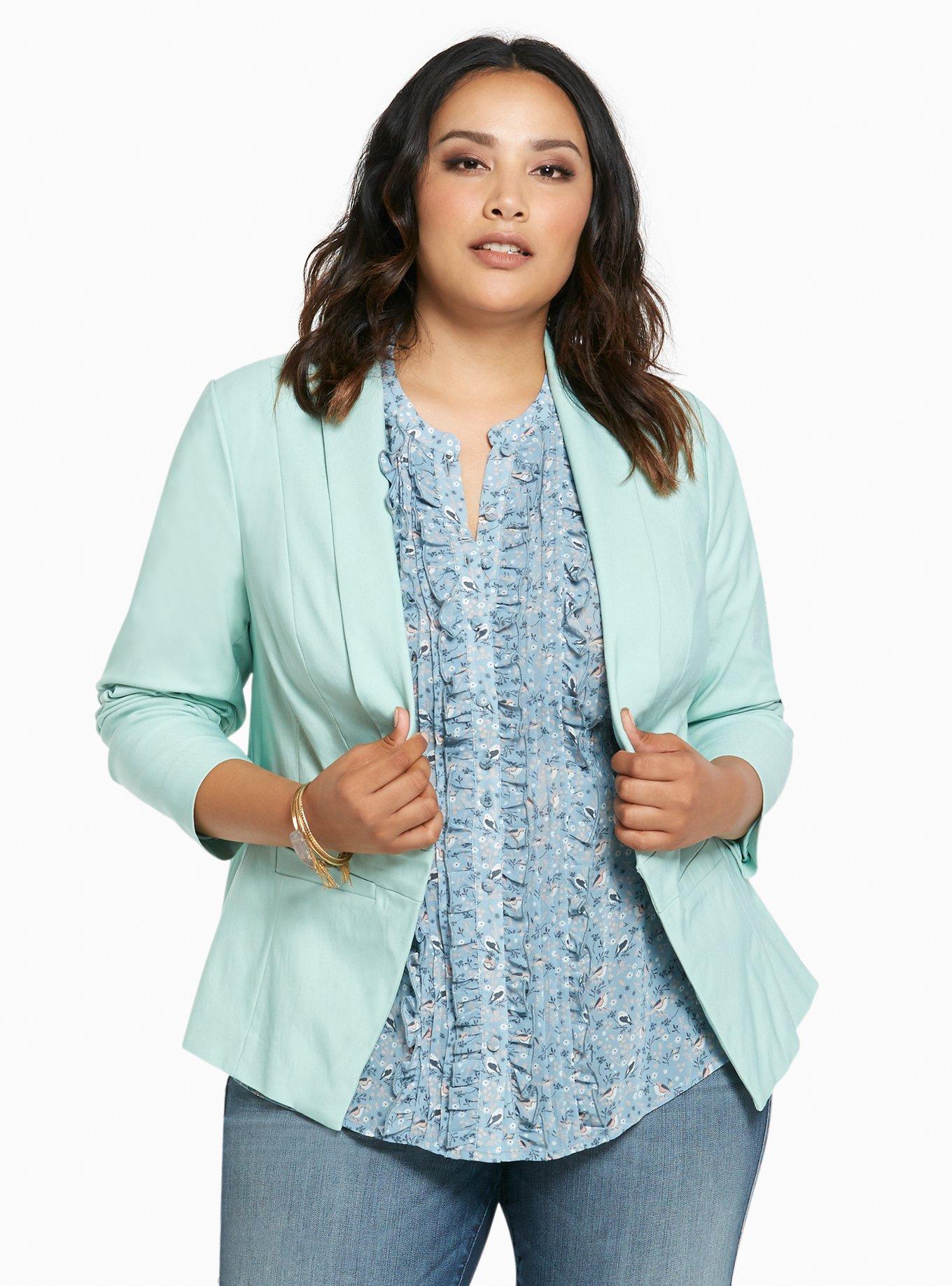 Torrid plus clearance size blazers