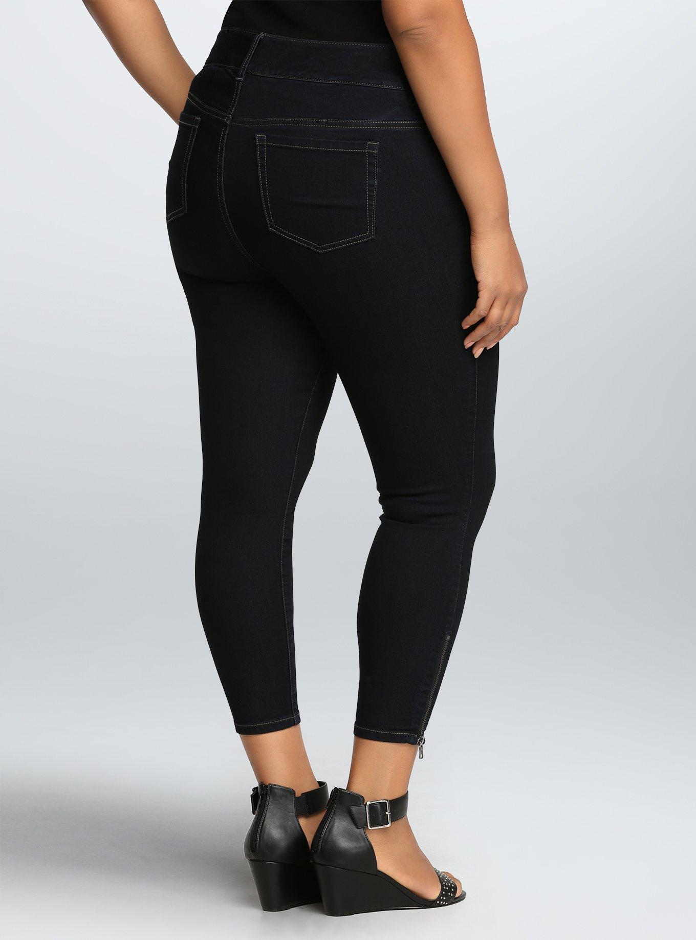 Buy Dark Grey Triple Buttoned Skin Fit Women Jeggings Online in