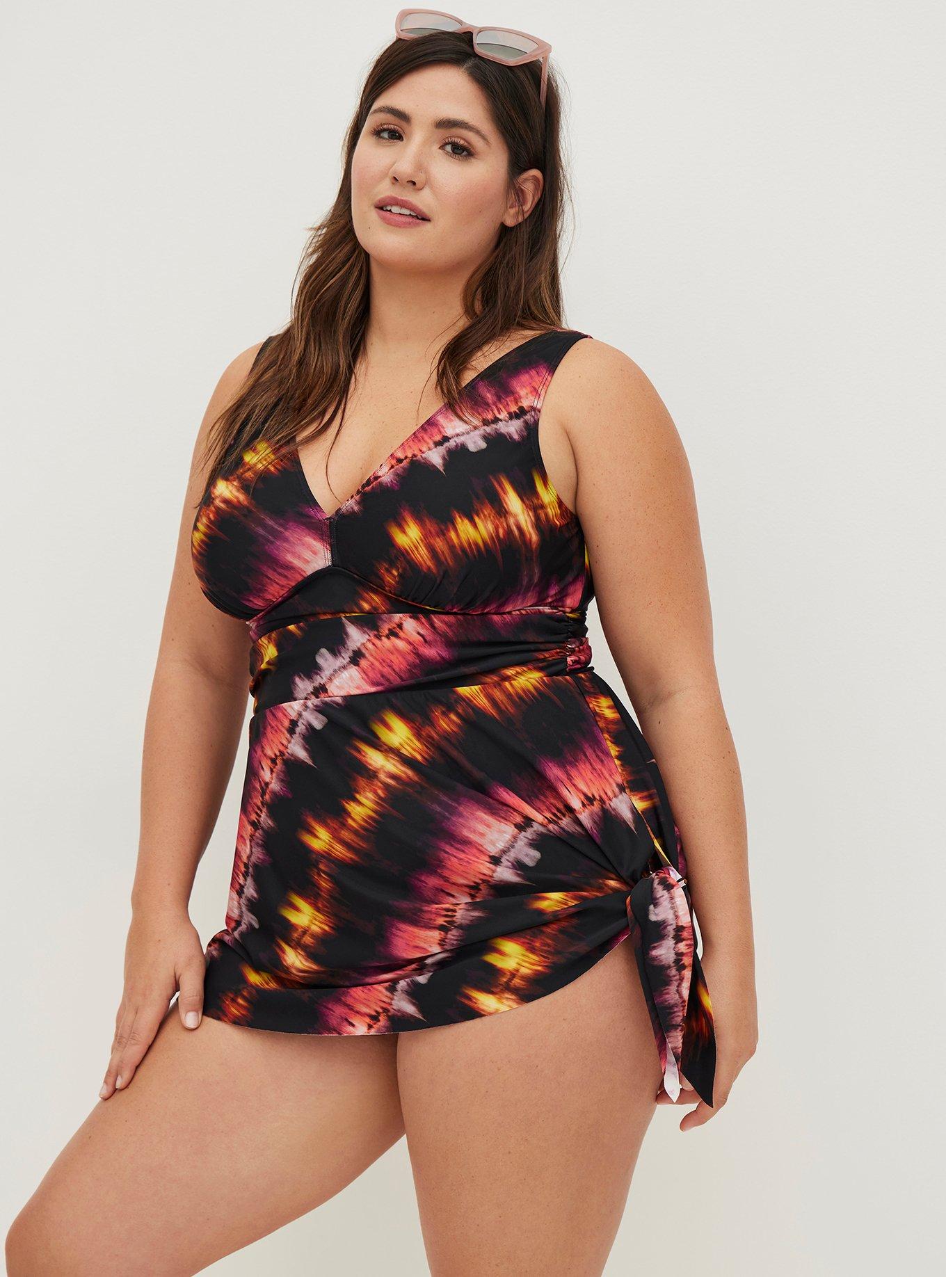 Torrid tie dye hot sale swimsuit