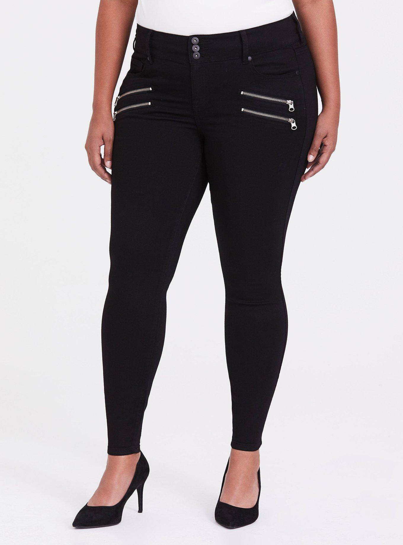 Plus Size - Jegging - Super Stretch Black - Torrid