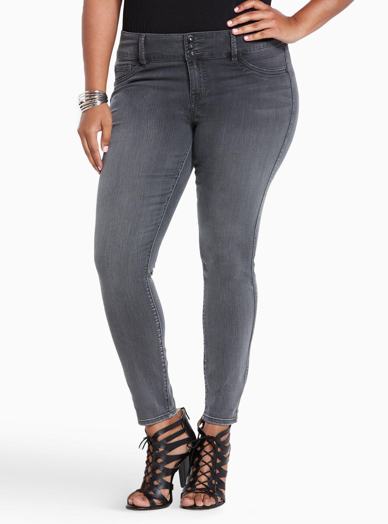 Pale grey jeggings hotsell